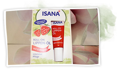ISANA Roll-On Lippenöl Erdbeere