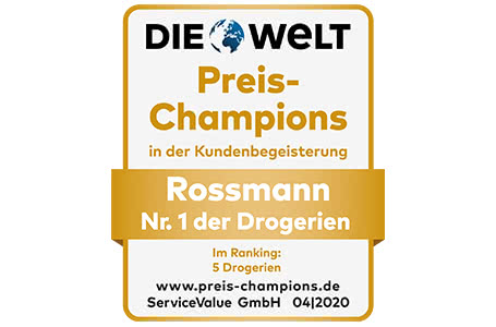 ROSSMANN ist Preis-Champion