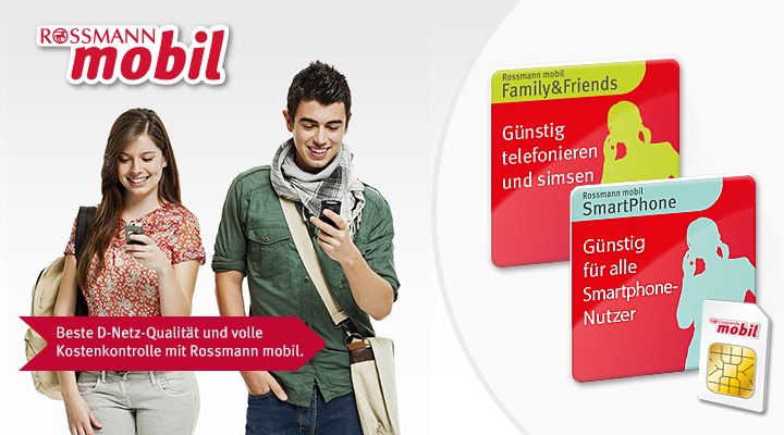 Rossmann Kommt Mit Eigener Prepaid Mobilfunkmarke