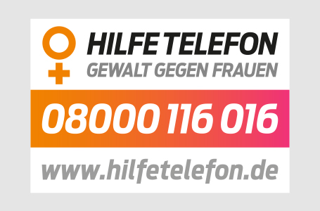 Hilfetelefon "Gewalt gegen Frauen"