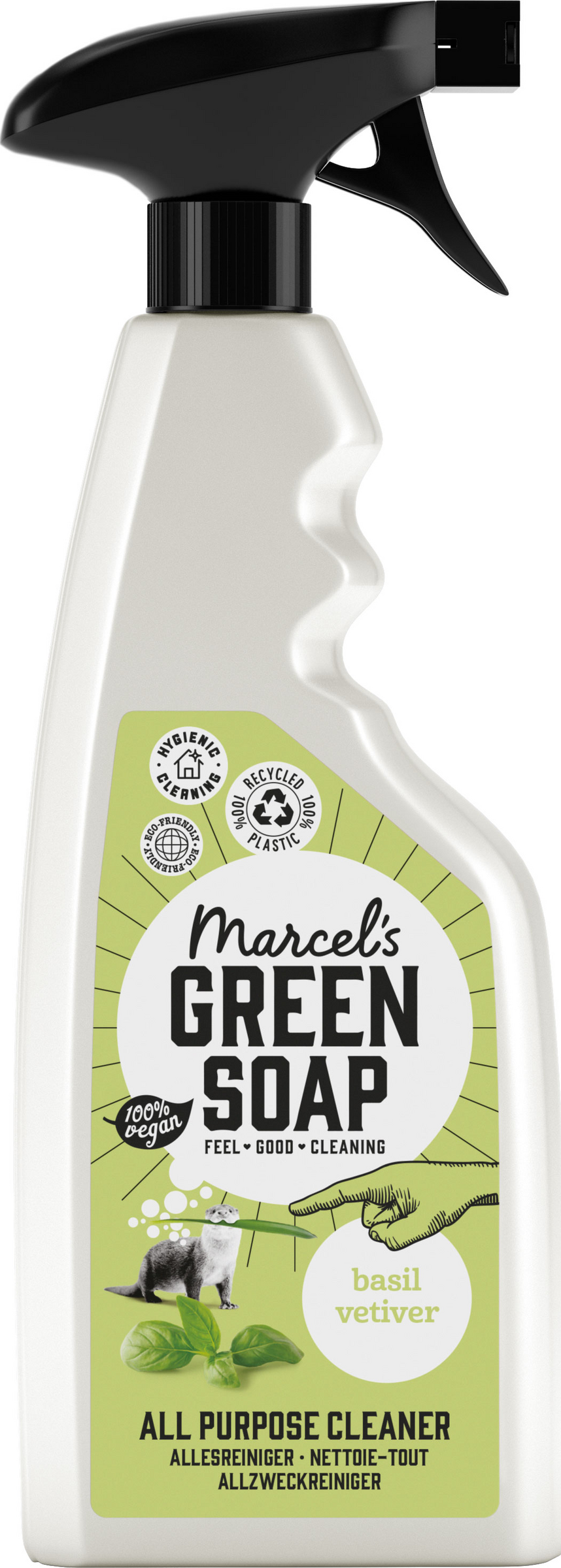 Marcel's Green Soap Allzweckreiniger Spray Basilikum & Vetivergras