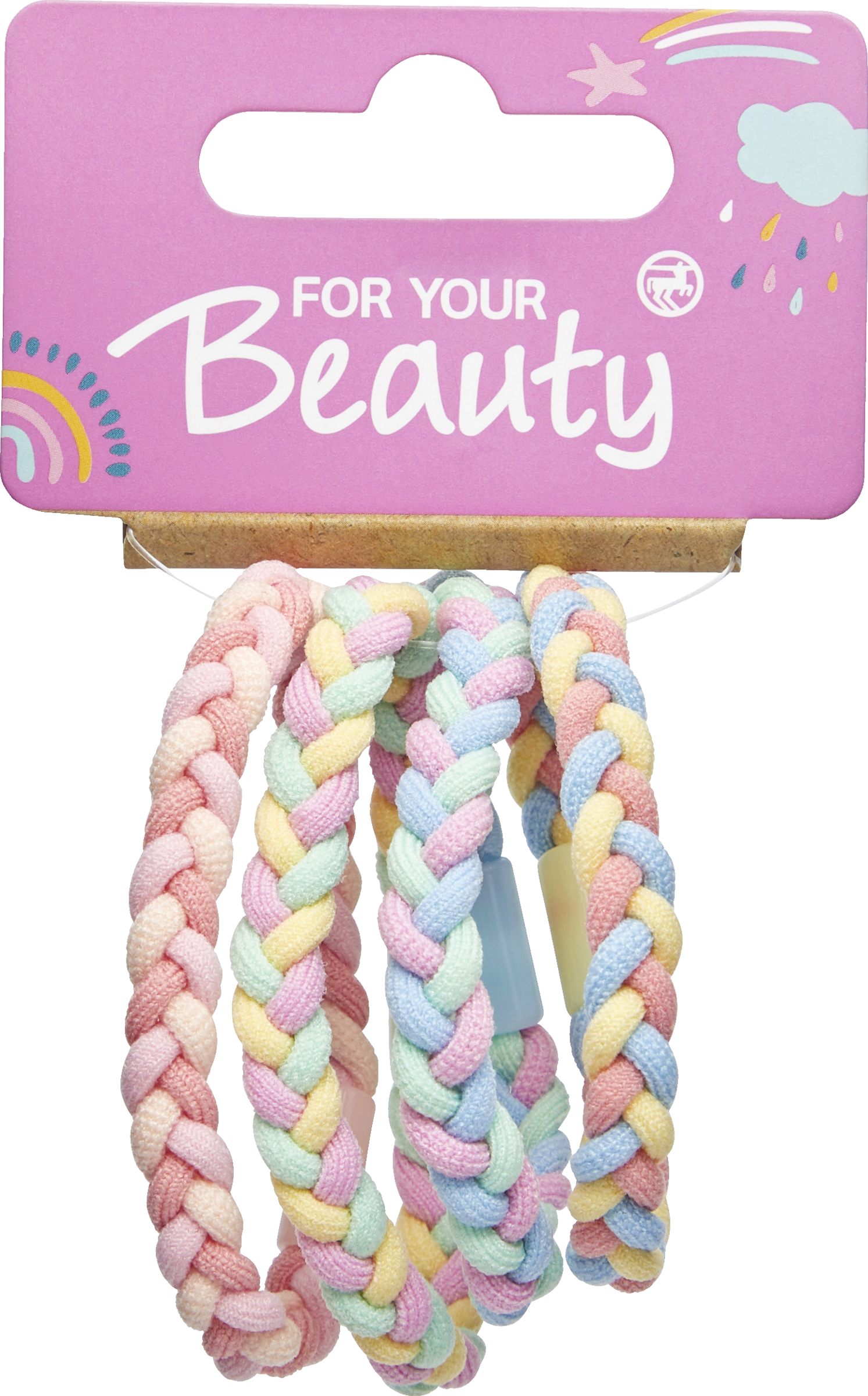 FOR YOUR Beauty Haargummi Geflochten