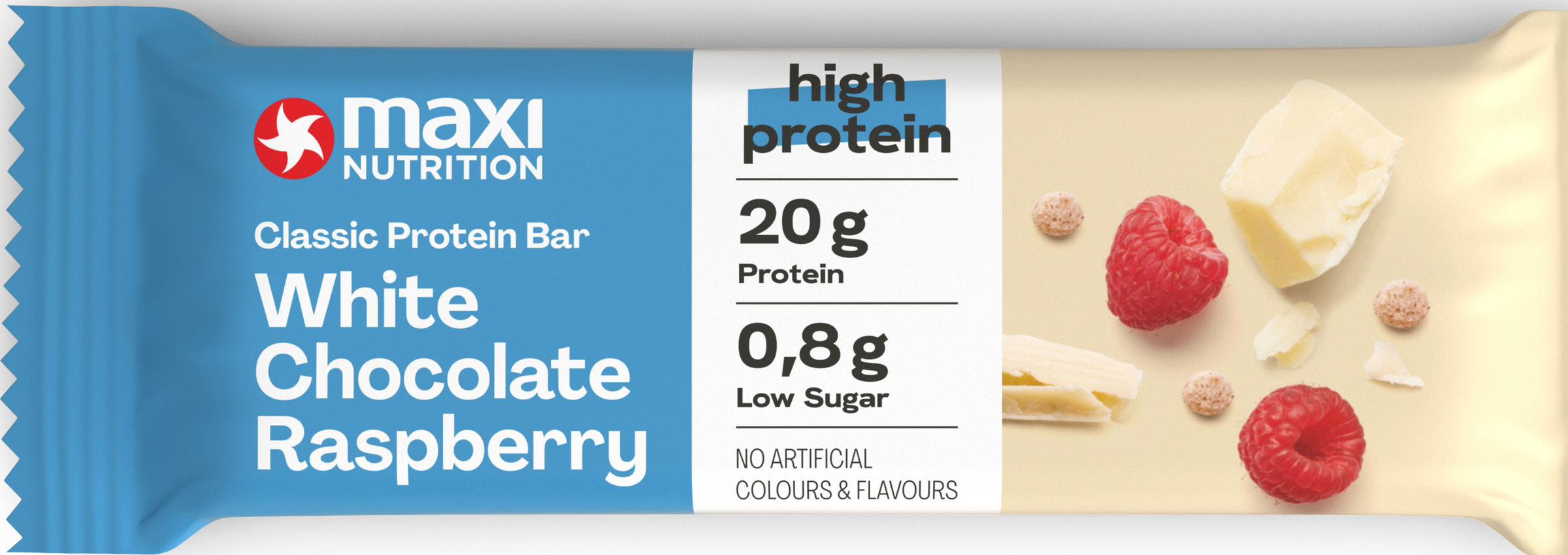 MaxiNutrition High Protein Bar White Chocolate Raspberry online kaufen