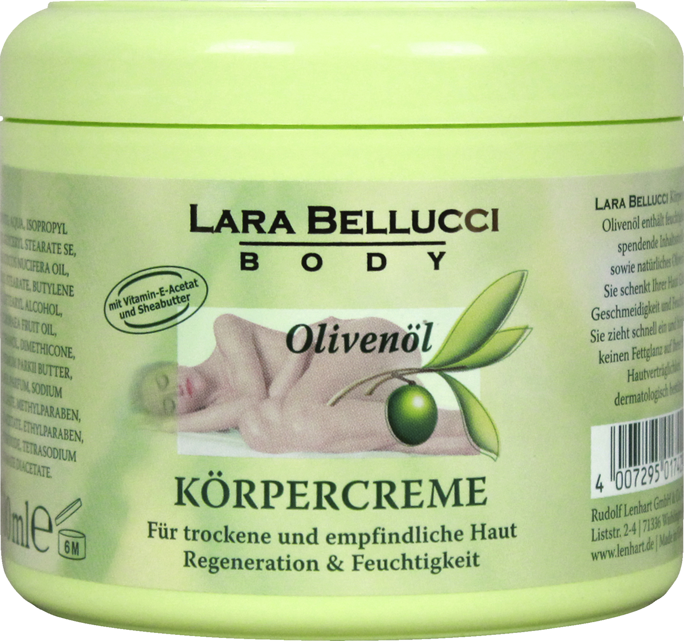 Lara Bellucci Körpercreme Body Oliven Öl