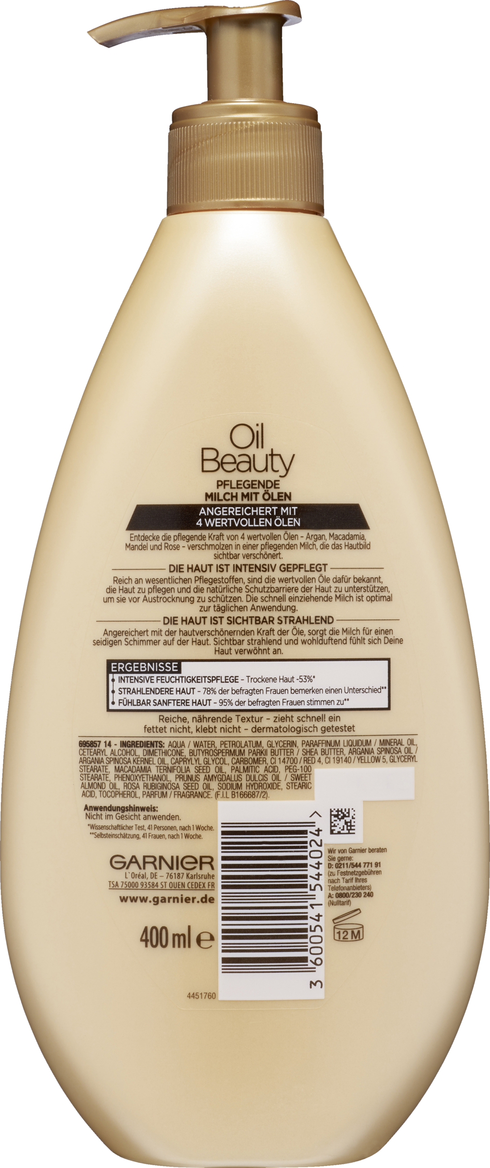 Garnier Body Oil Beauty pflegende Milch mit Ölen online kaufen rossmann.de