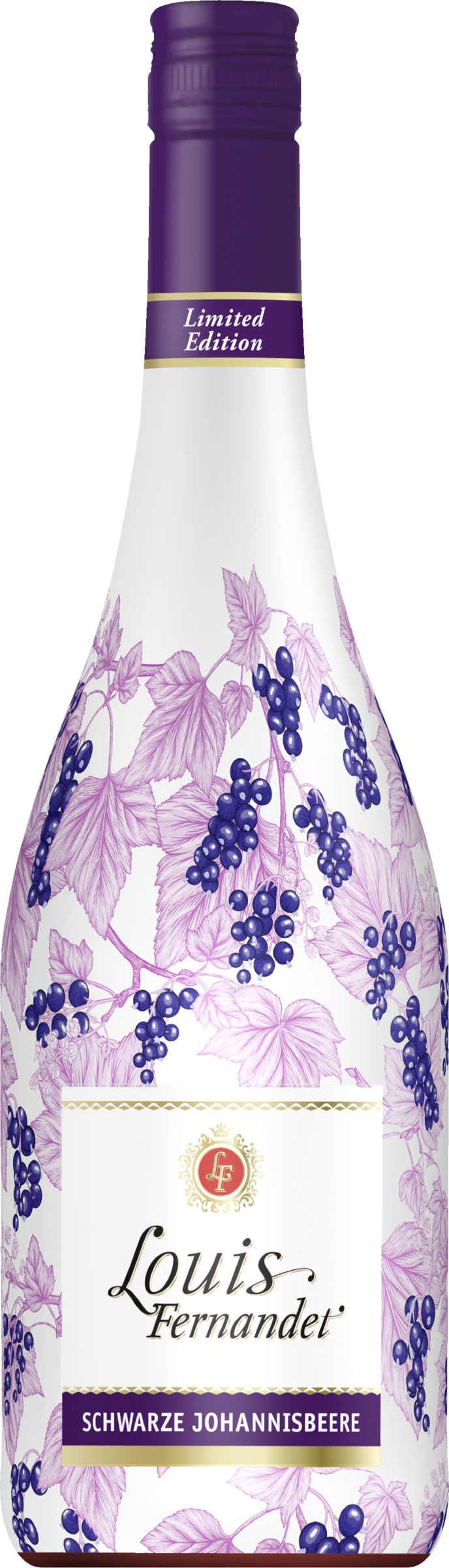 Louis Fernandet Weinhaltiger Cocktail Schwarze Johannisbeere