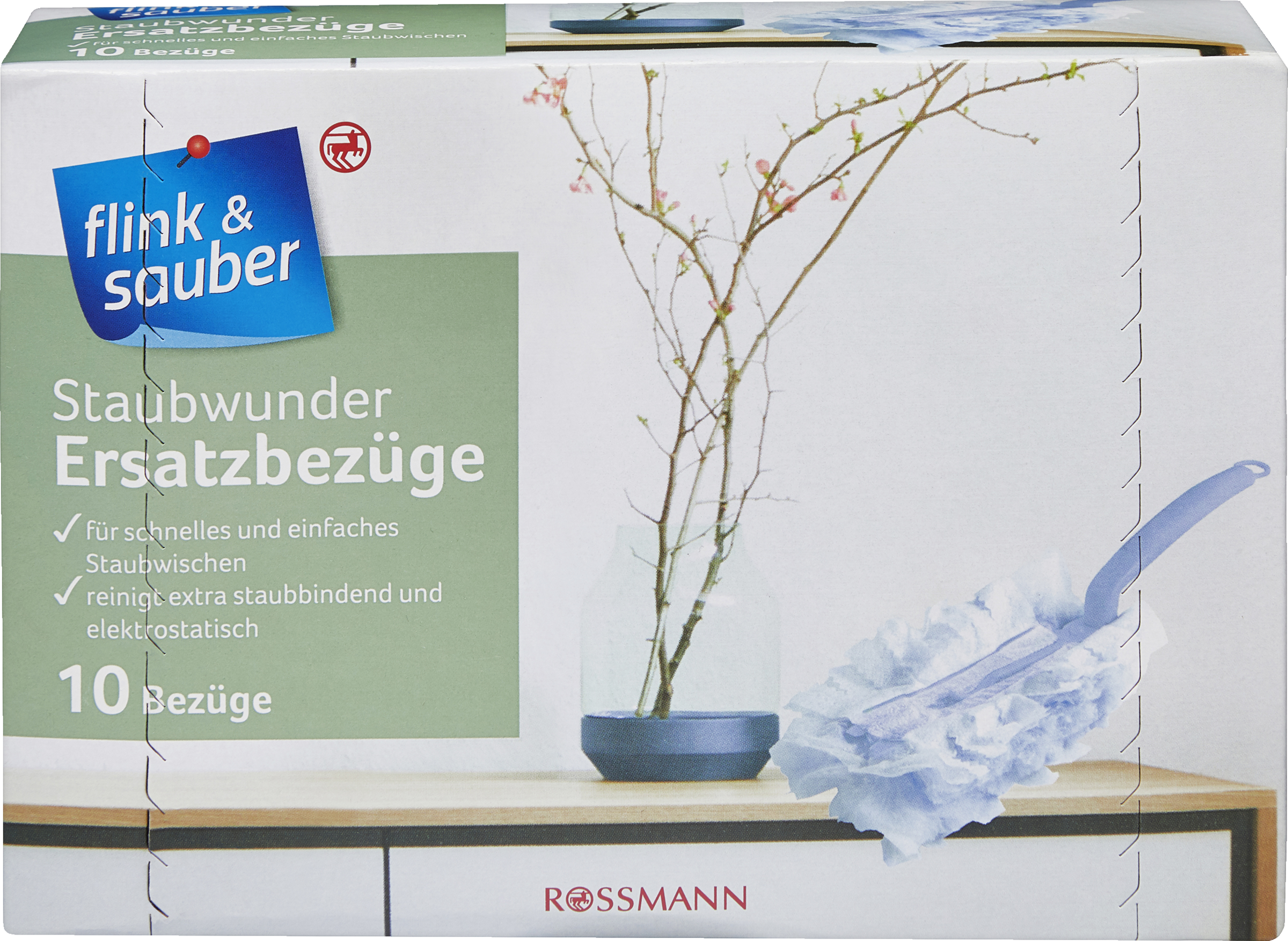 flink & sauber Staubwunder Ersatzbezüge Nachfüllpack