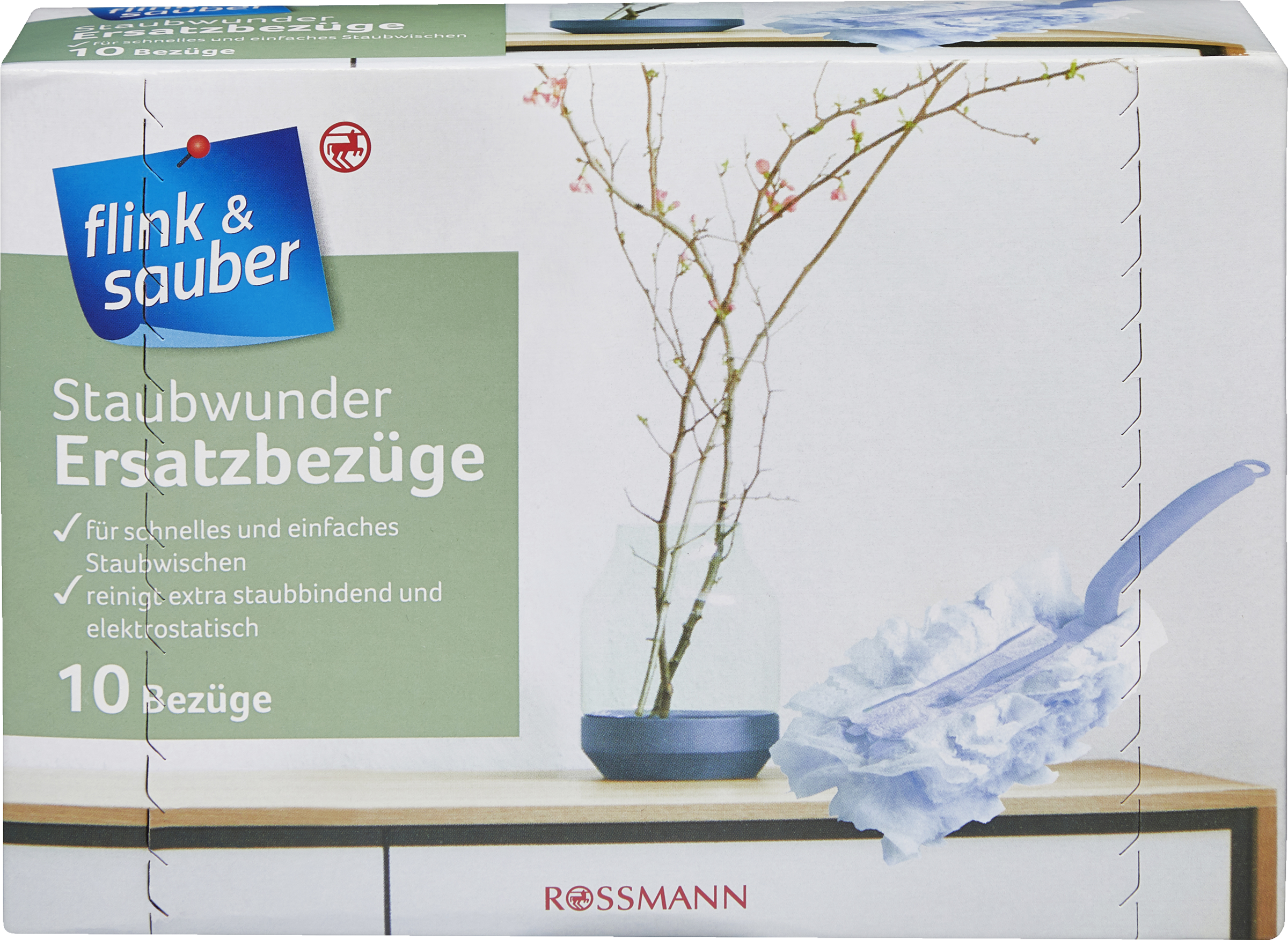 flink & sauber Staubwunder Ersatzbezüge Nachfüllpack