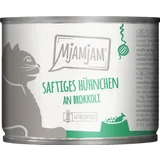 Saftiges Hühnchen an Brokkoli