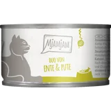 DUO von zarter Ente & guter Pute an gedämpftem Kürbis