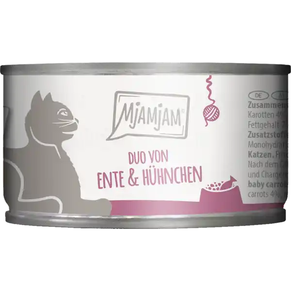 MjAMjAM DUO von zarter Ente & saftigem Hühnchen an Möhrchen online ...