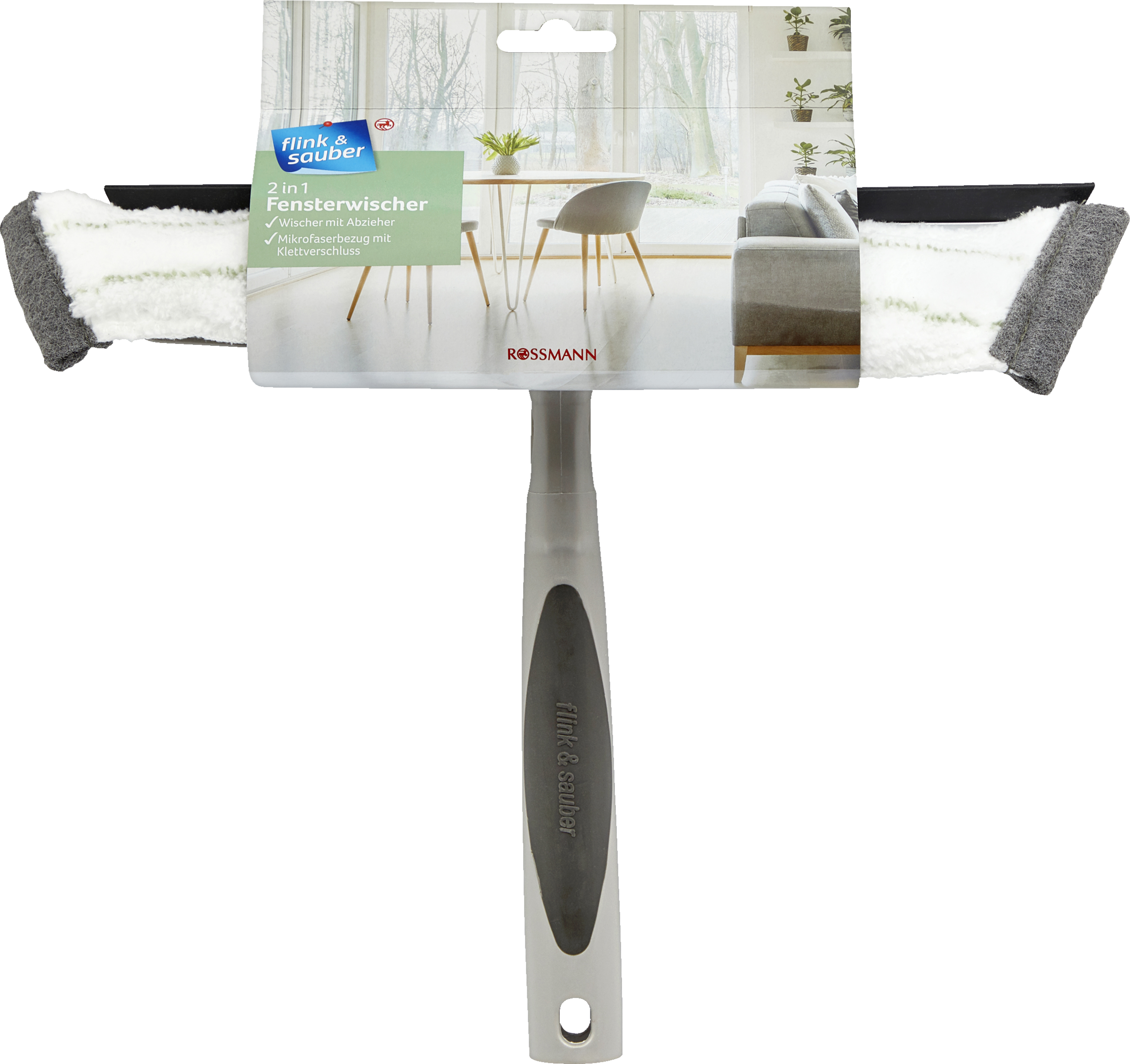 flink & sauber 2in1 Fensterwischer