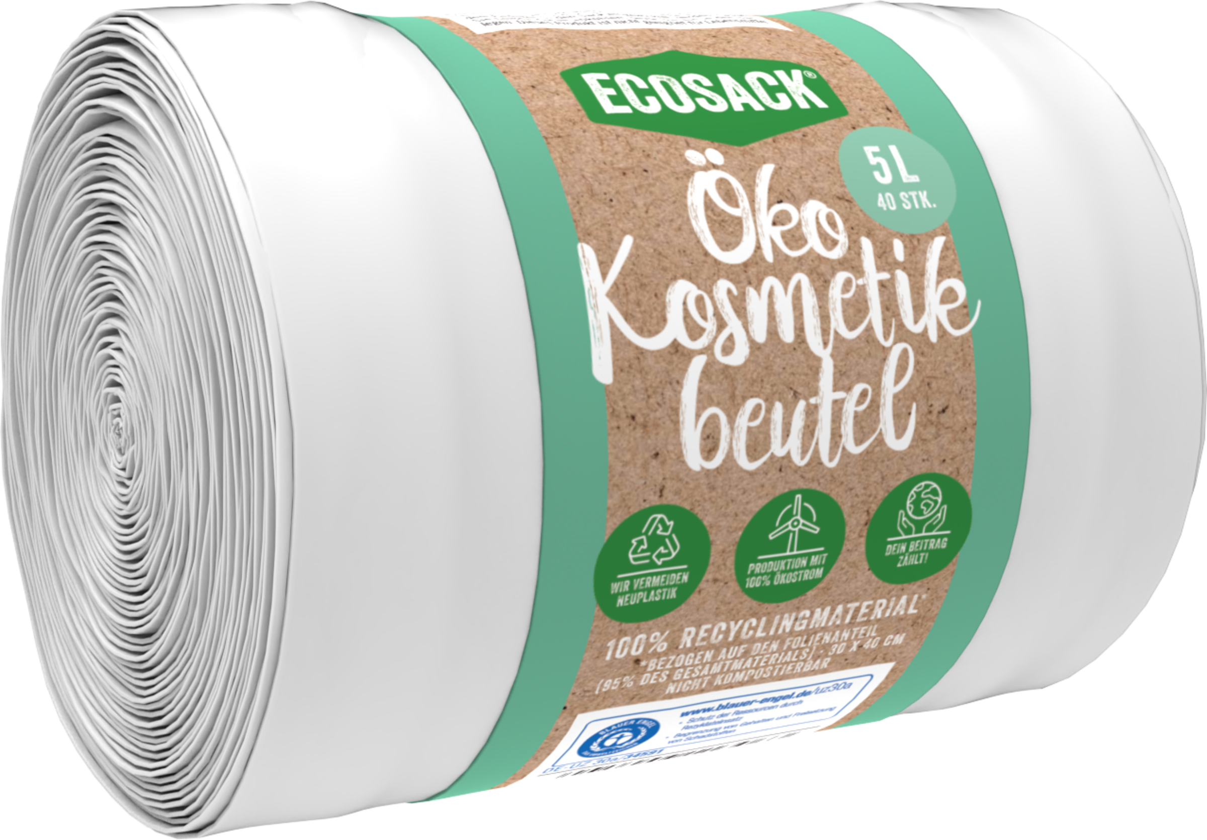 ECOSACK Öko Kosmetikbeutel 5 l