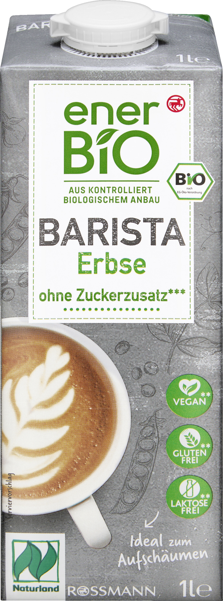 enerBiO Barista Drink Erbse Naturland