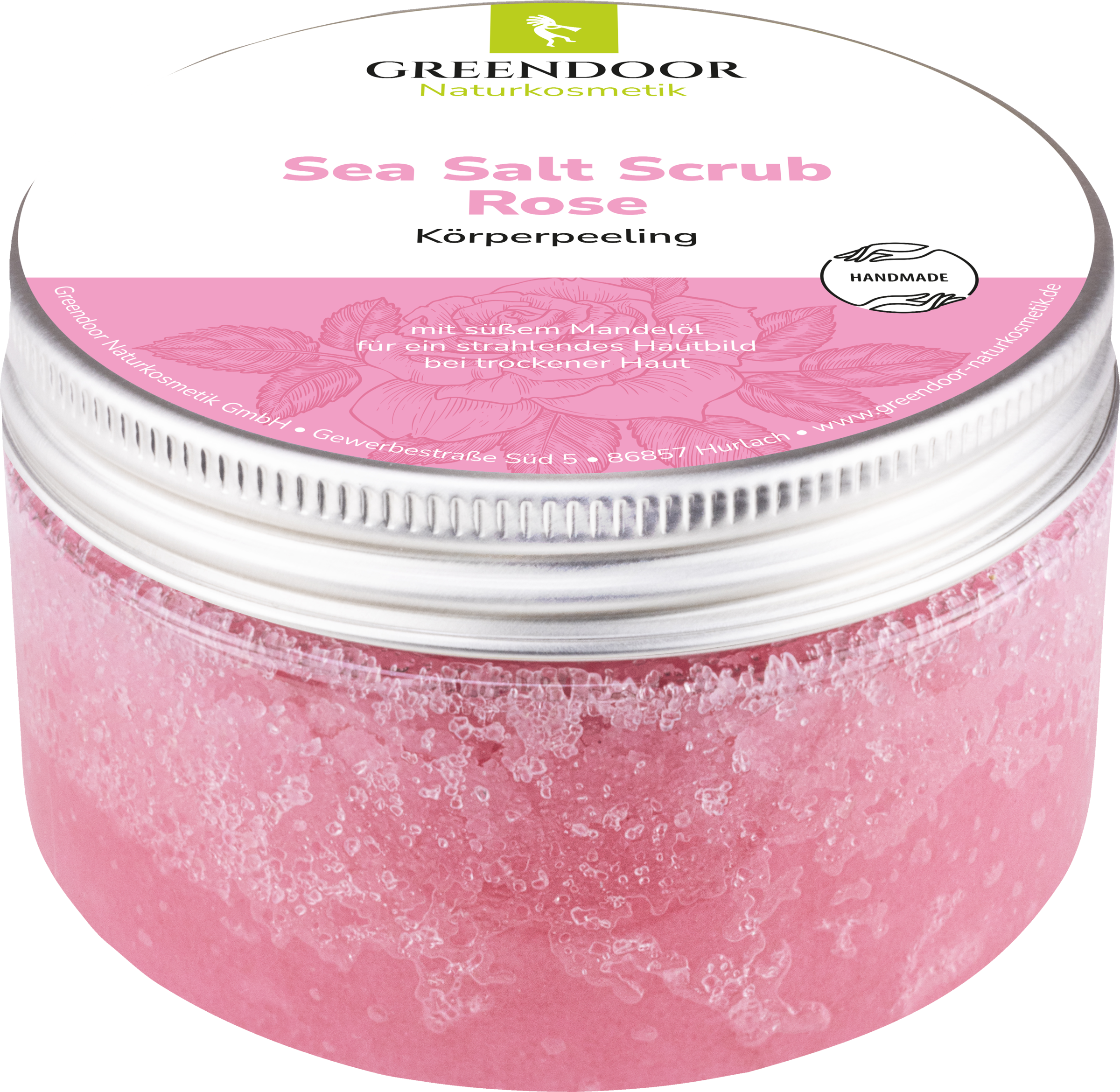 GREENDOOR Sea Salt Scrub Rose online kaufen rossmann.de