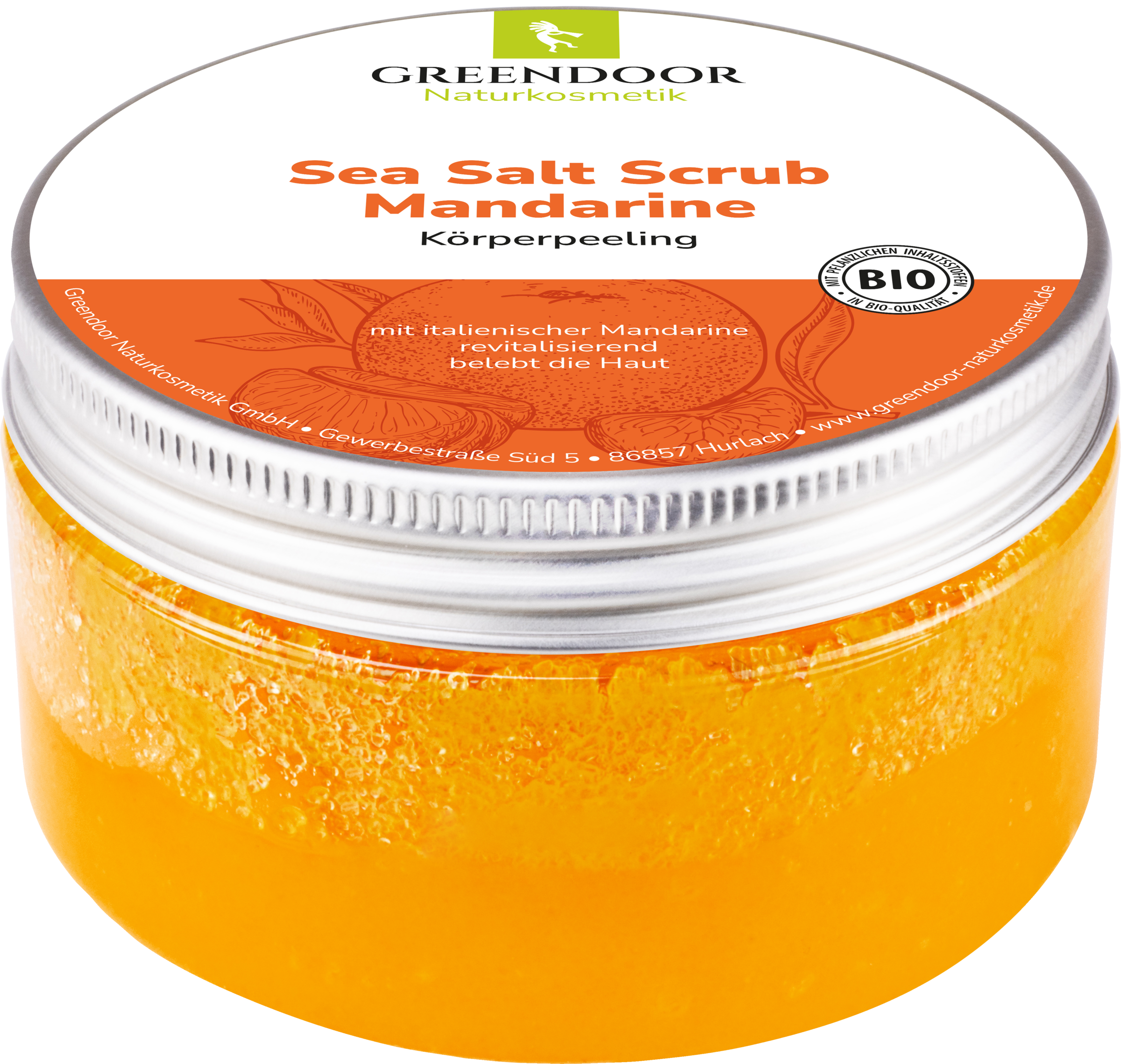 GREENDOOR Sea Salt Scrub Mandarine