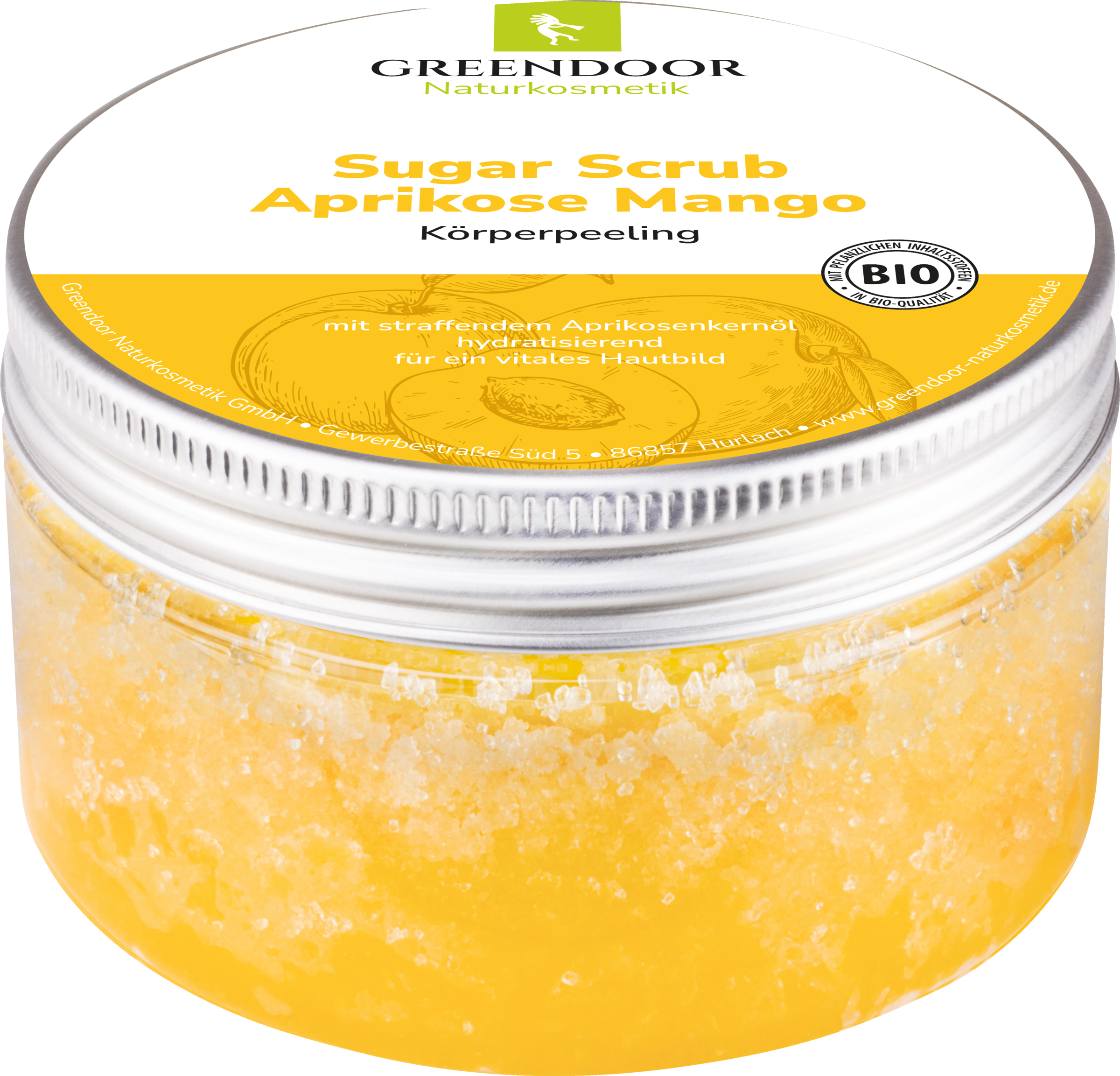 GREENDOOR Sugar Scrub Aprikose Mango