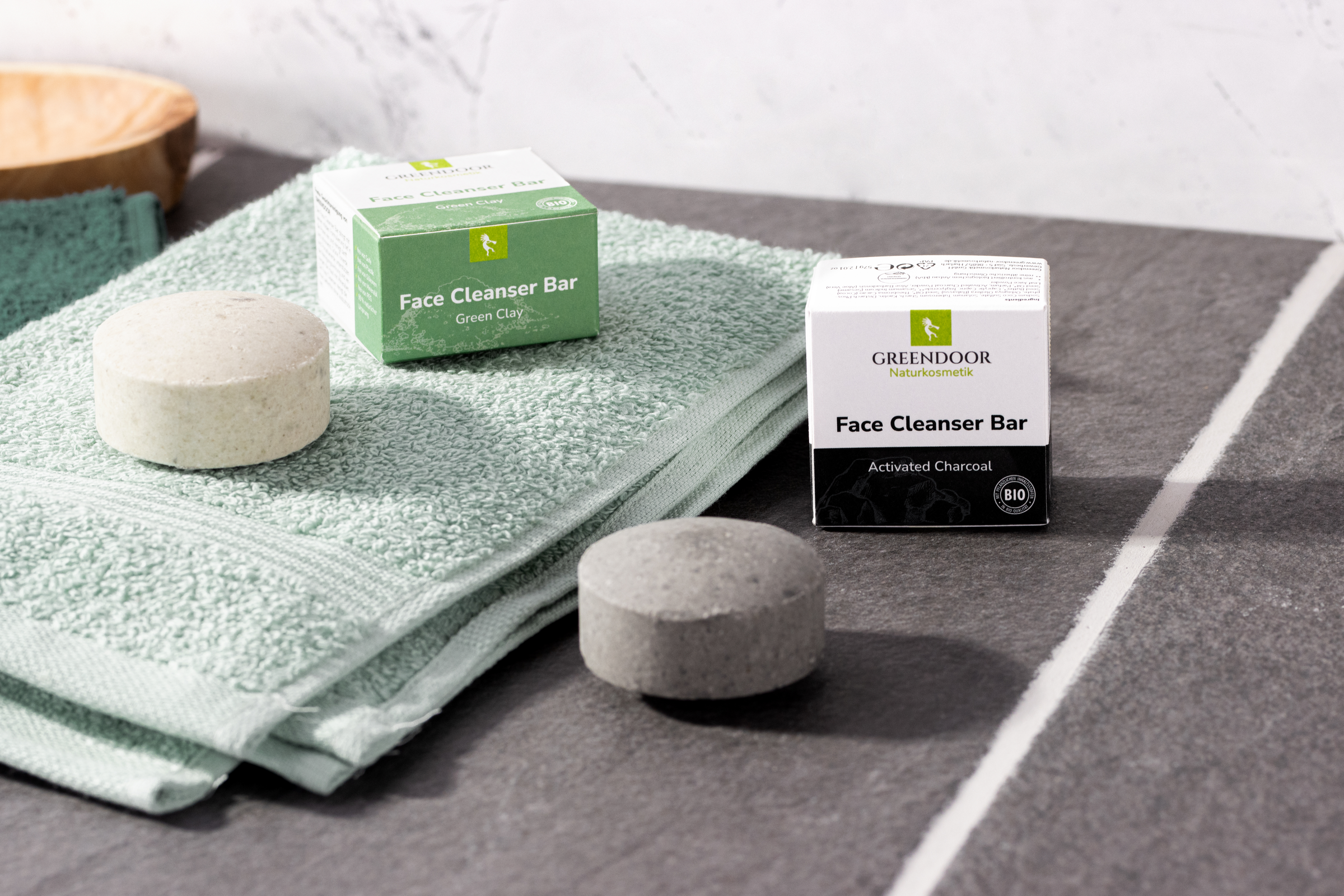 GREENDOOR Face Cleanser Bar Activated Charcoal online kaufen rossmann.de