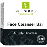 GREENDOOR Face Cleanser Bar Activated Charcoal