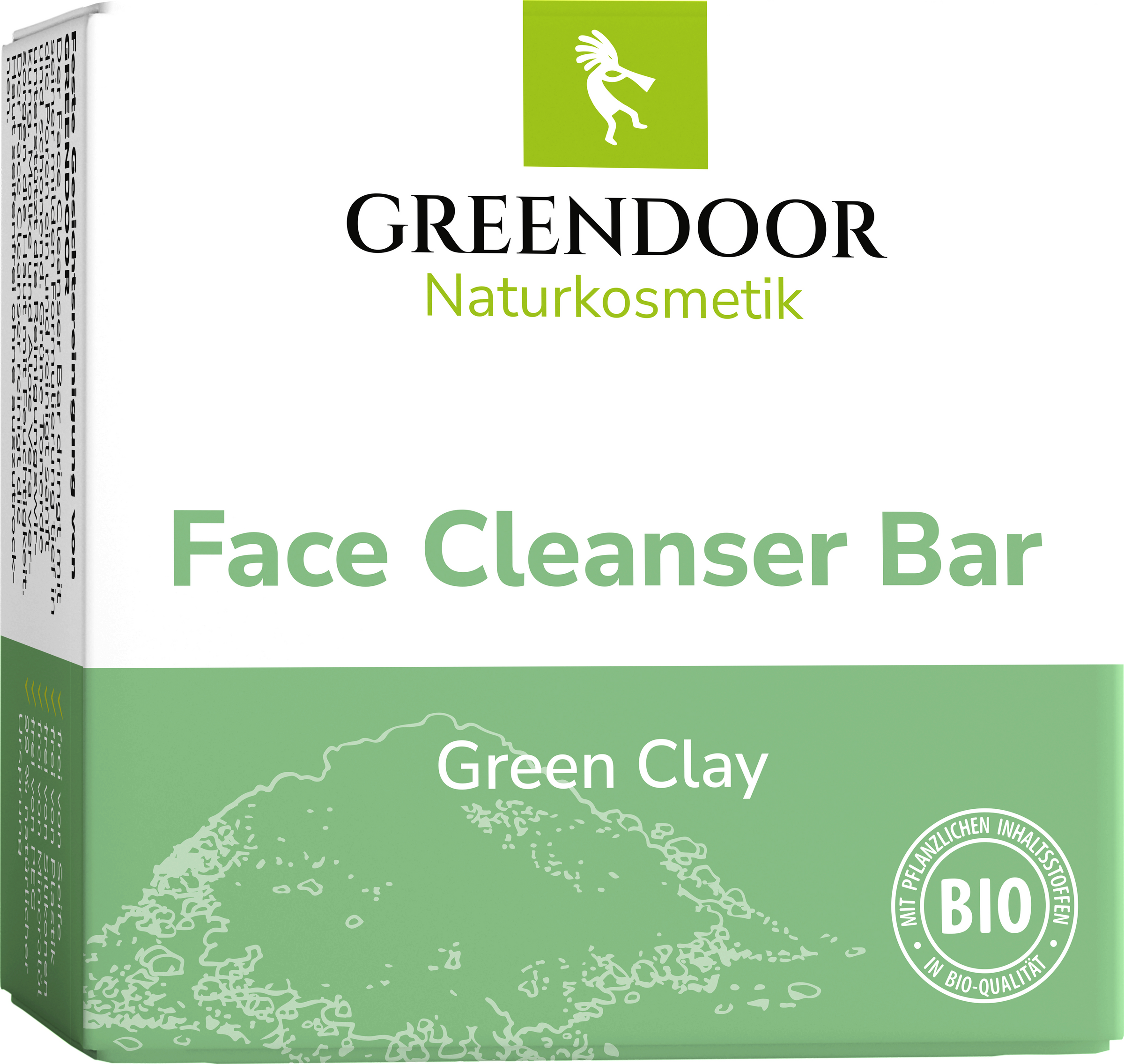 GREENDOOR Face Cleanser Bar Green Clay