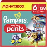 Baby Dry Pants Paw Patrol Gr. 6 Extra Large (14-19 kg) Monatsbox 138 Stück
