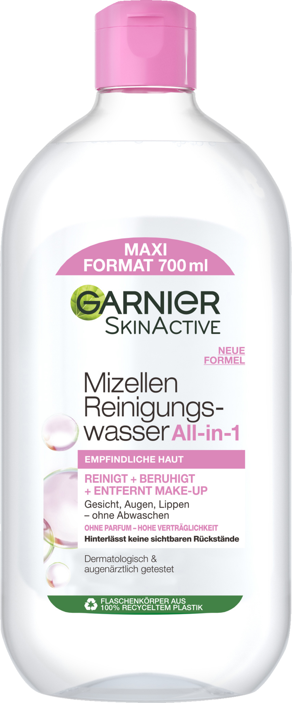 Garnier SkinActive Mizellen Reinigungswasser All-in-1 Sensitiv
