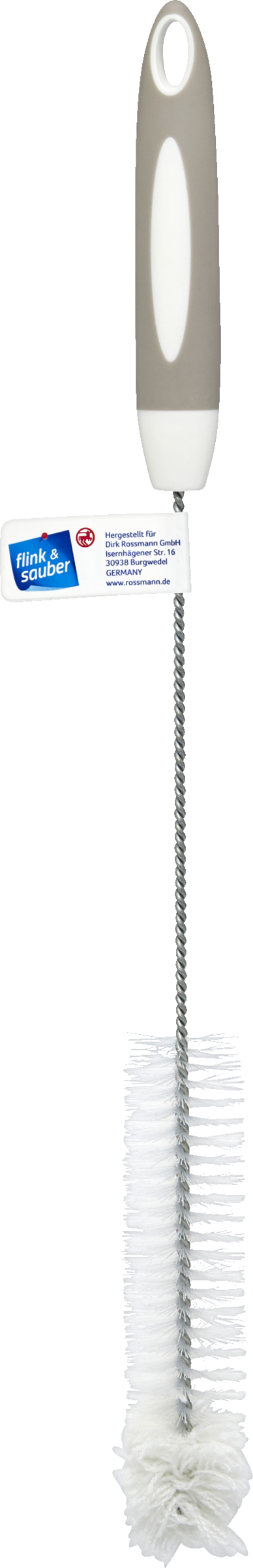 flink & sauber Flaschenbürste mit Wollschopf