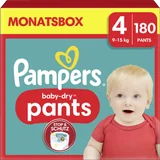Baby Dry Pants Gr. 4 Maxi (9-15 kg) Monatsbox 180 Stück