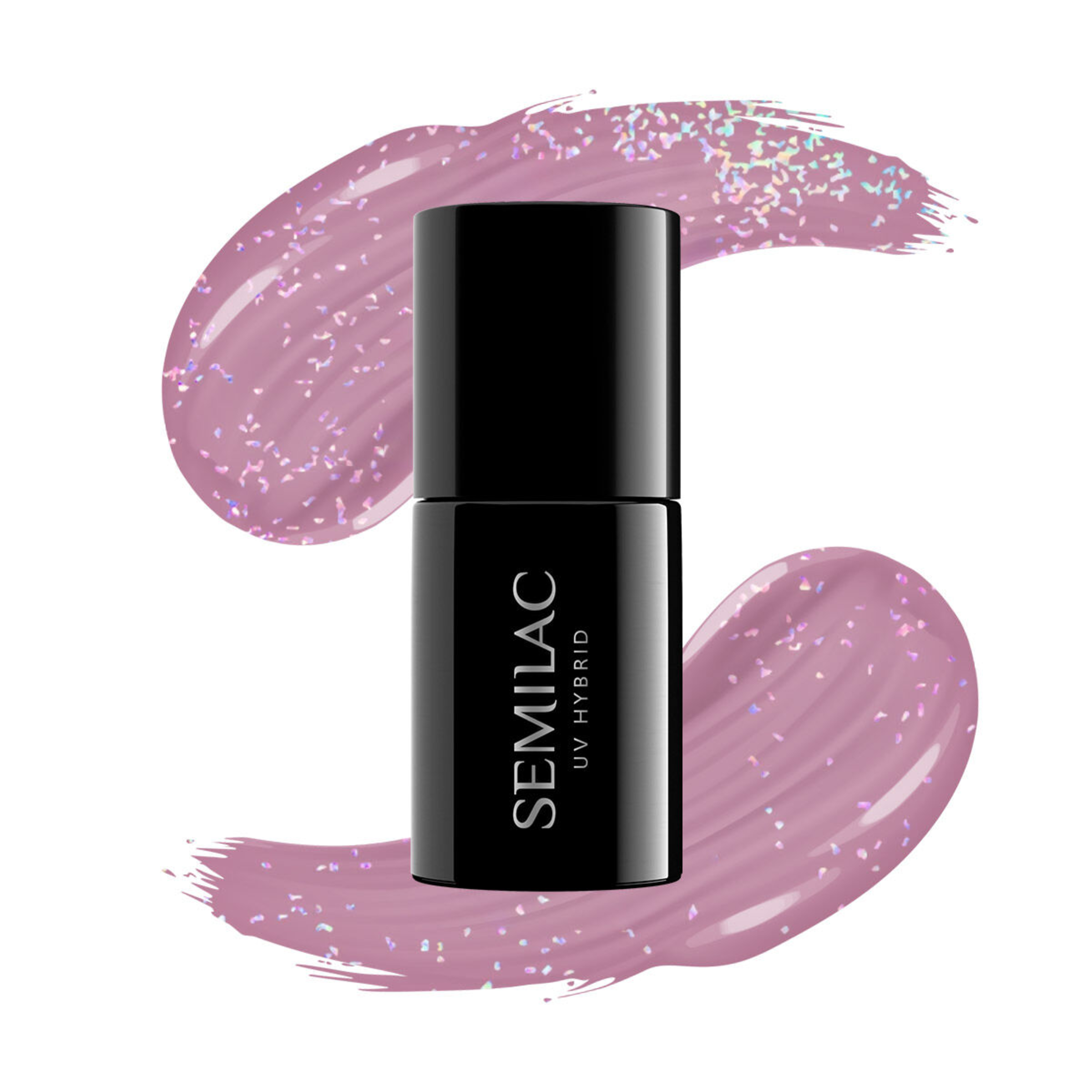 Semilac 319 UV Nagellack Shimmer Dust Pink