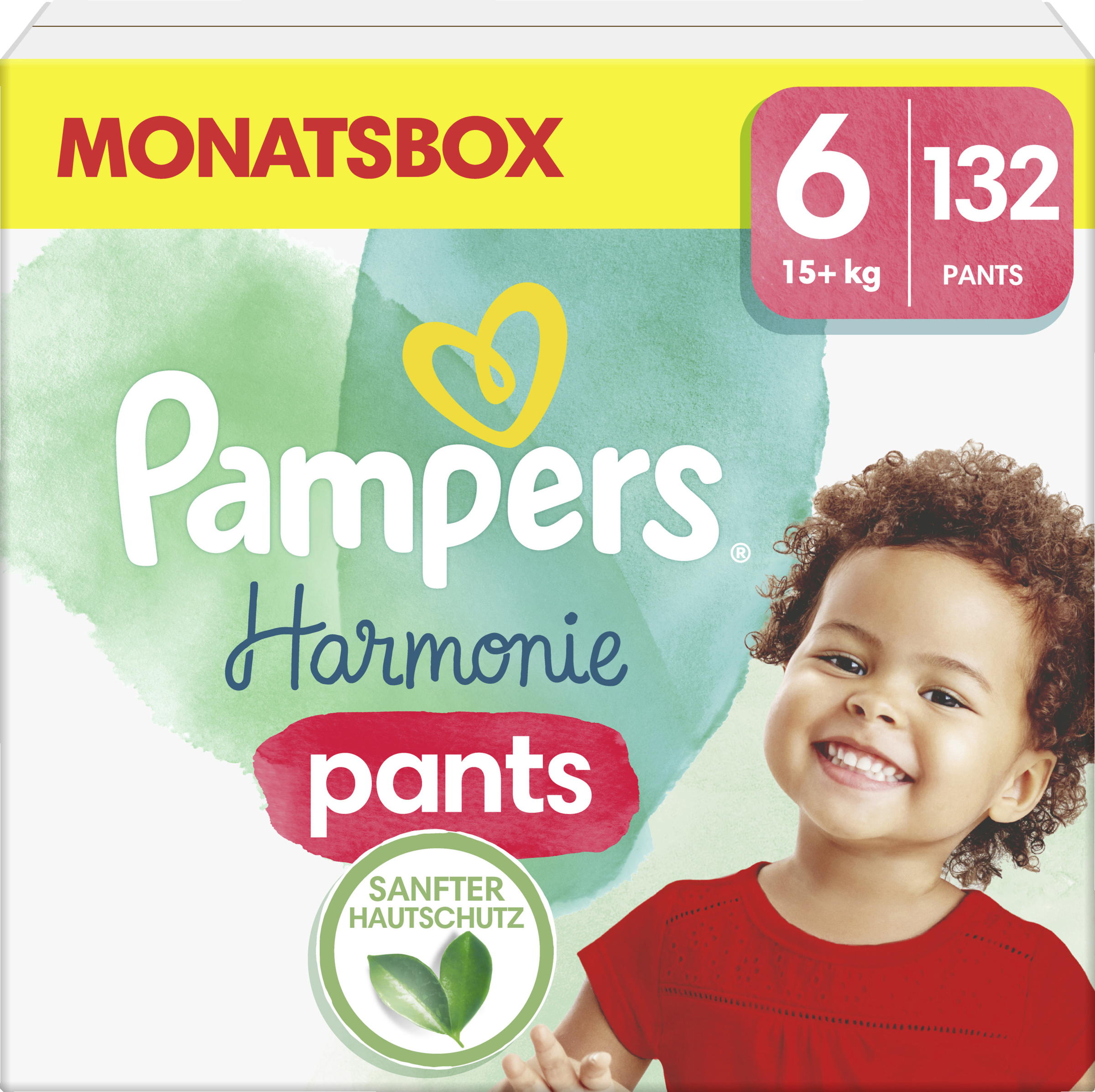 Harmonie Pants Gr. 6 Extra Large (15+ kg) Monatsbox 132 Stück
