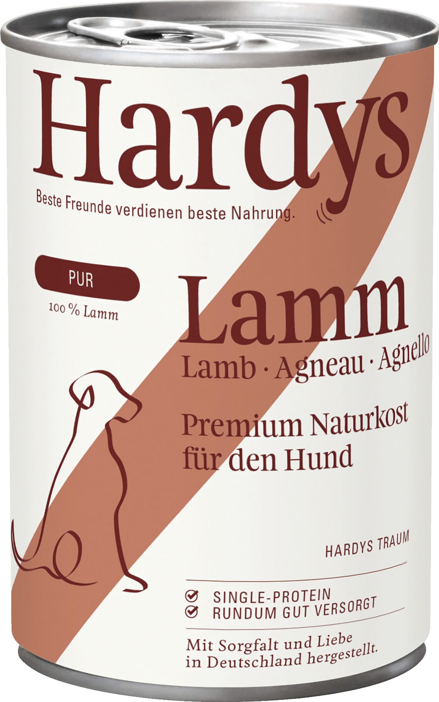 HARDYS Manufaktur Pur Nassfutter Lamm