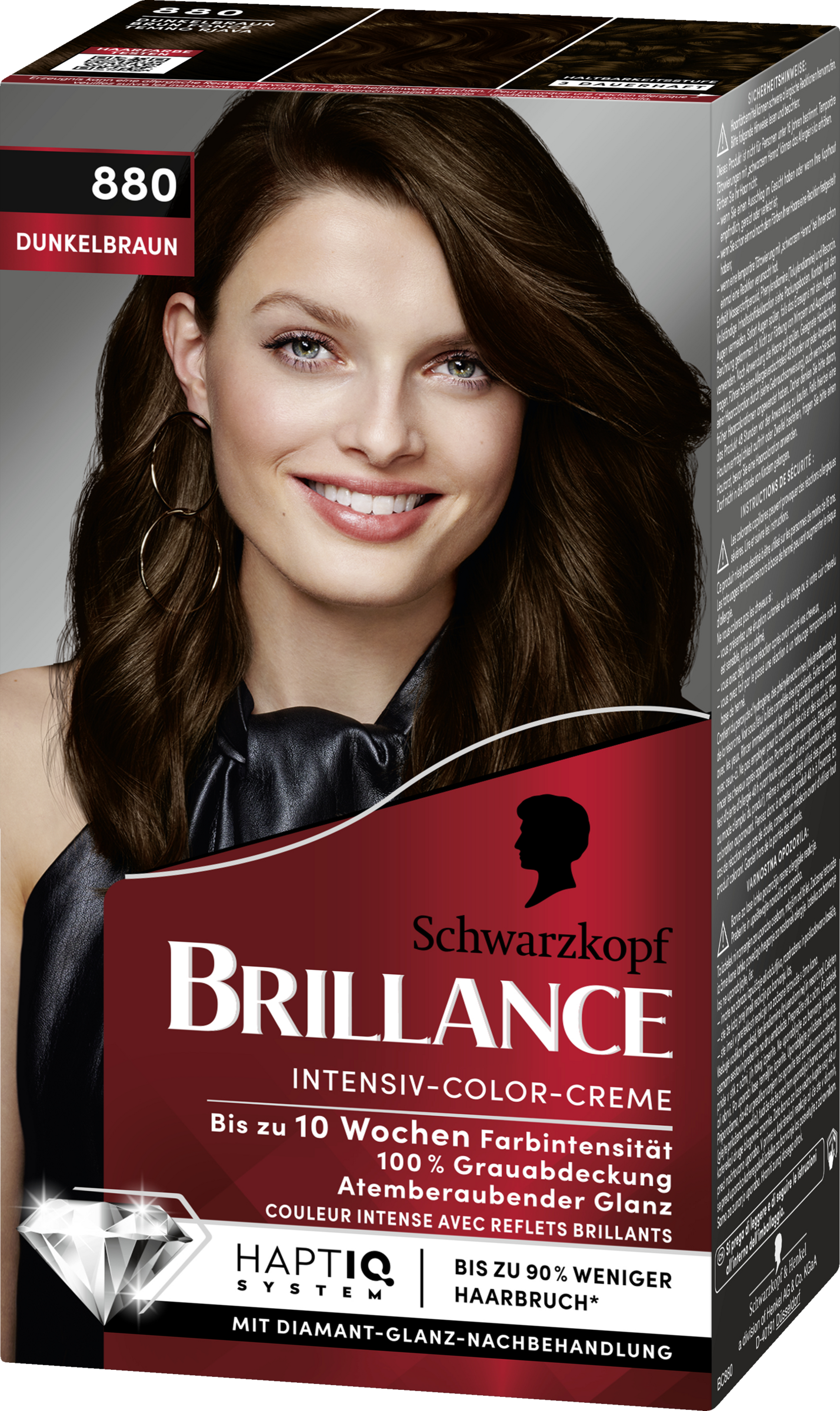 Brillance Intensiv-Color-Creme 880 Dunkelbraun