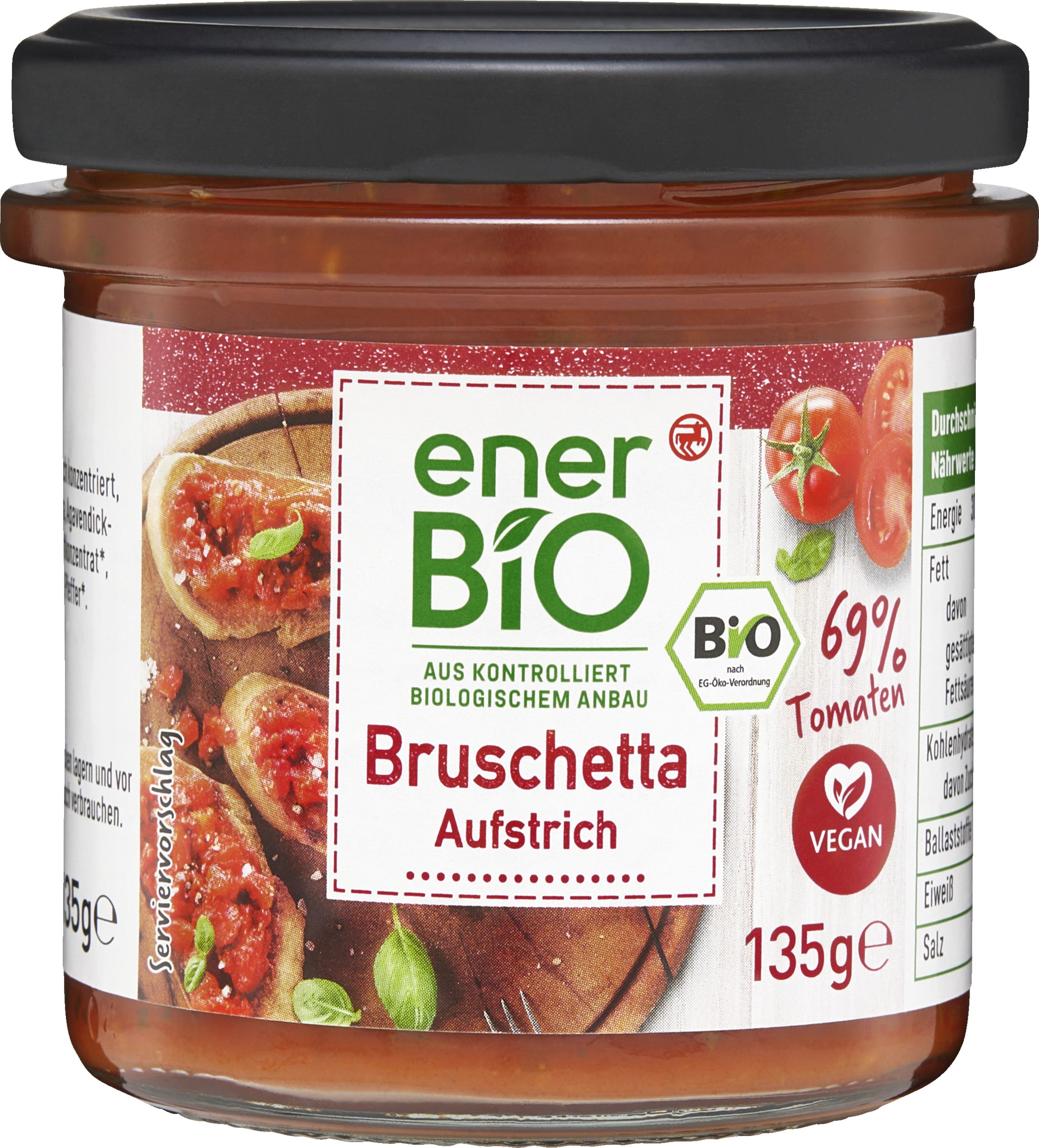 enerBiO Bruschetta Aufstrich