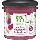 Rote Bete Meerrettich Gemüseaufstrich