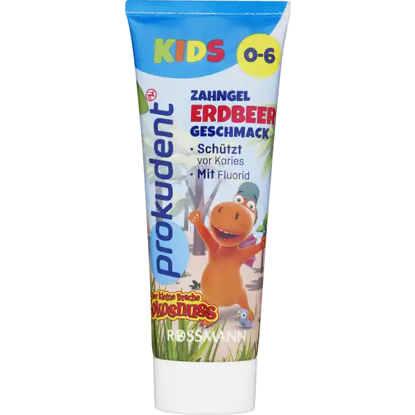 Zahngel Erdbeergeschmack