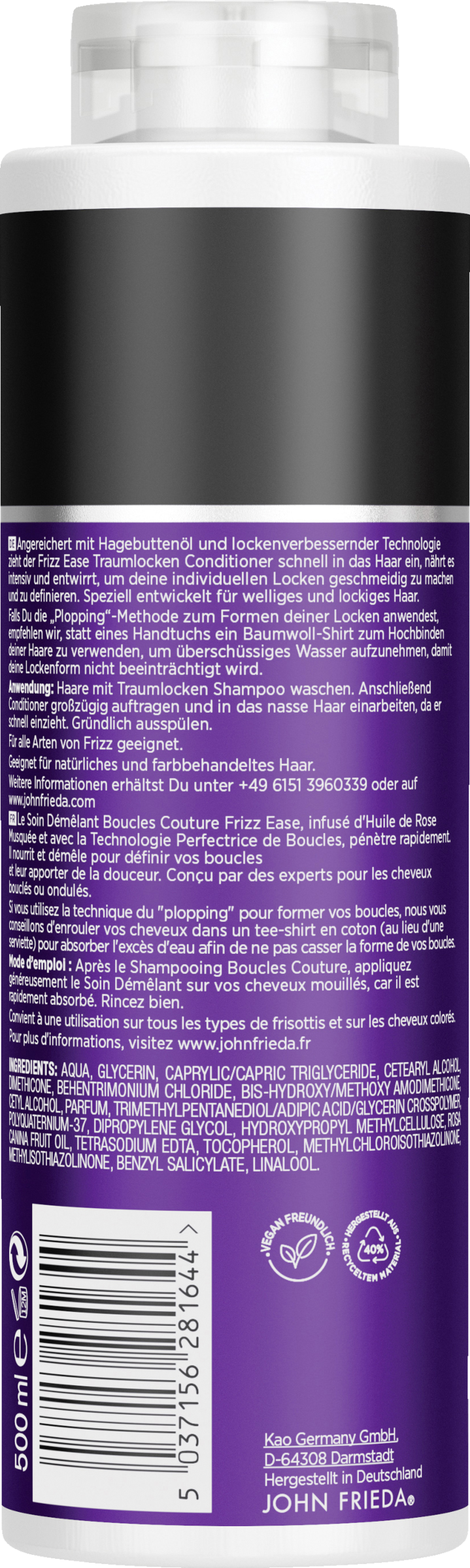 JOHN FRIEDA FRIZZ ease Traumlocken Conditioner online kaufen rossmann.de