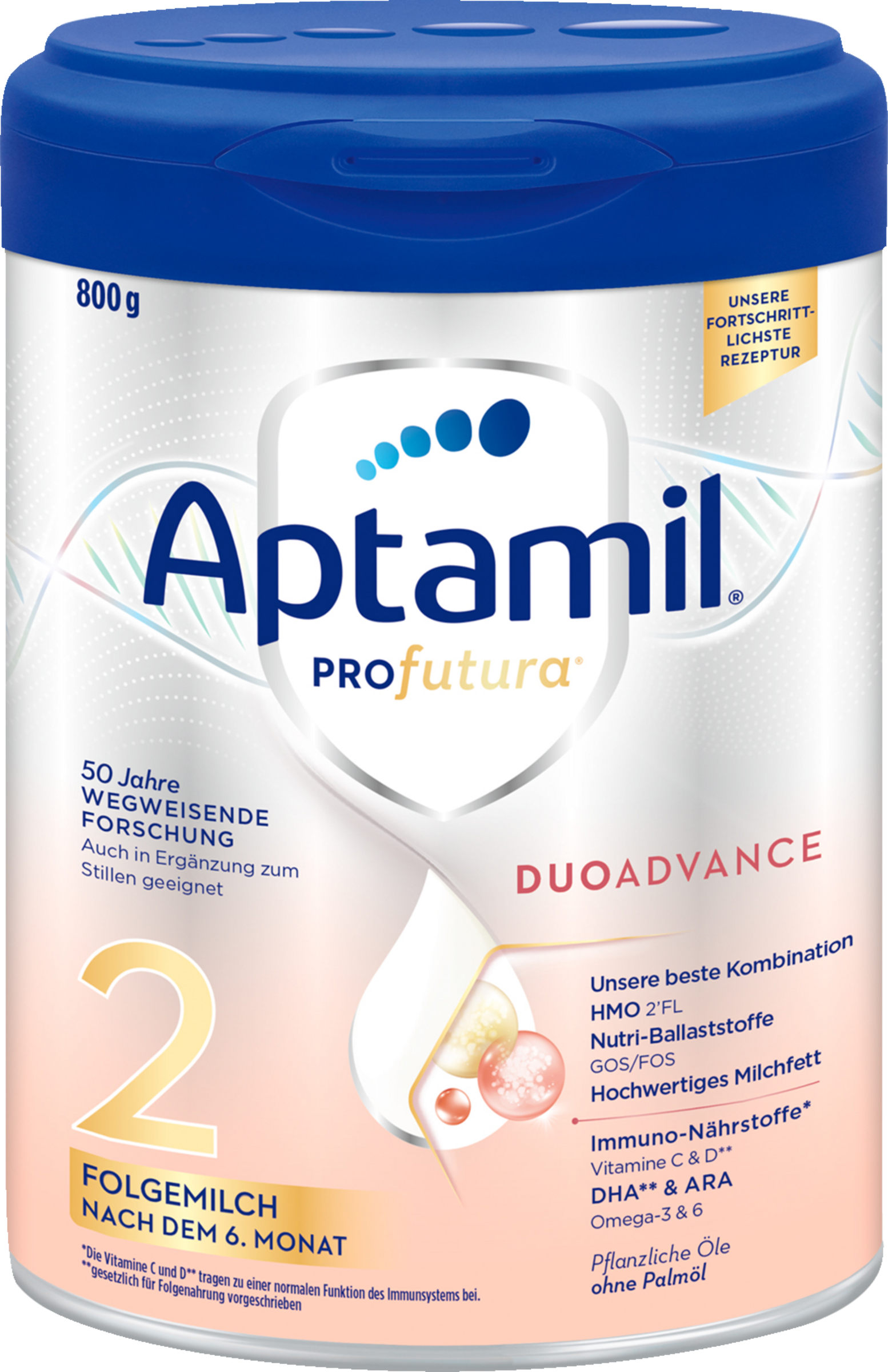 Aptamil PROFUTURA DUOAdvance 2 Folgemilch nach dem 6. Monat