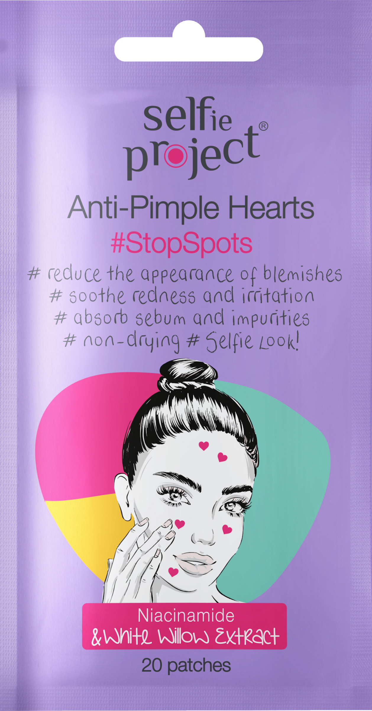 Selfie Project Anti-Pimple Hearts #StopSpots
