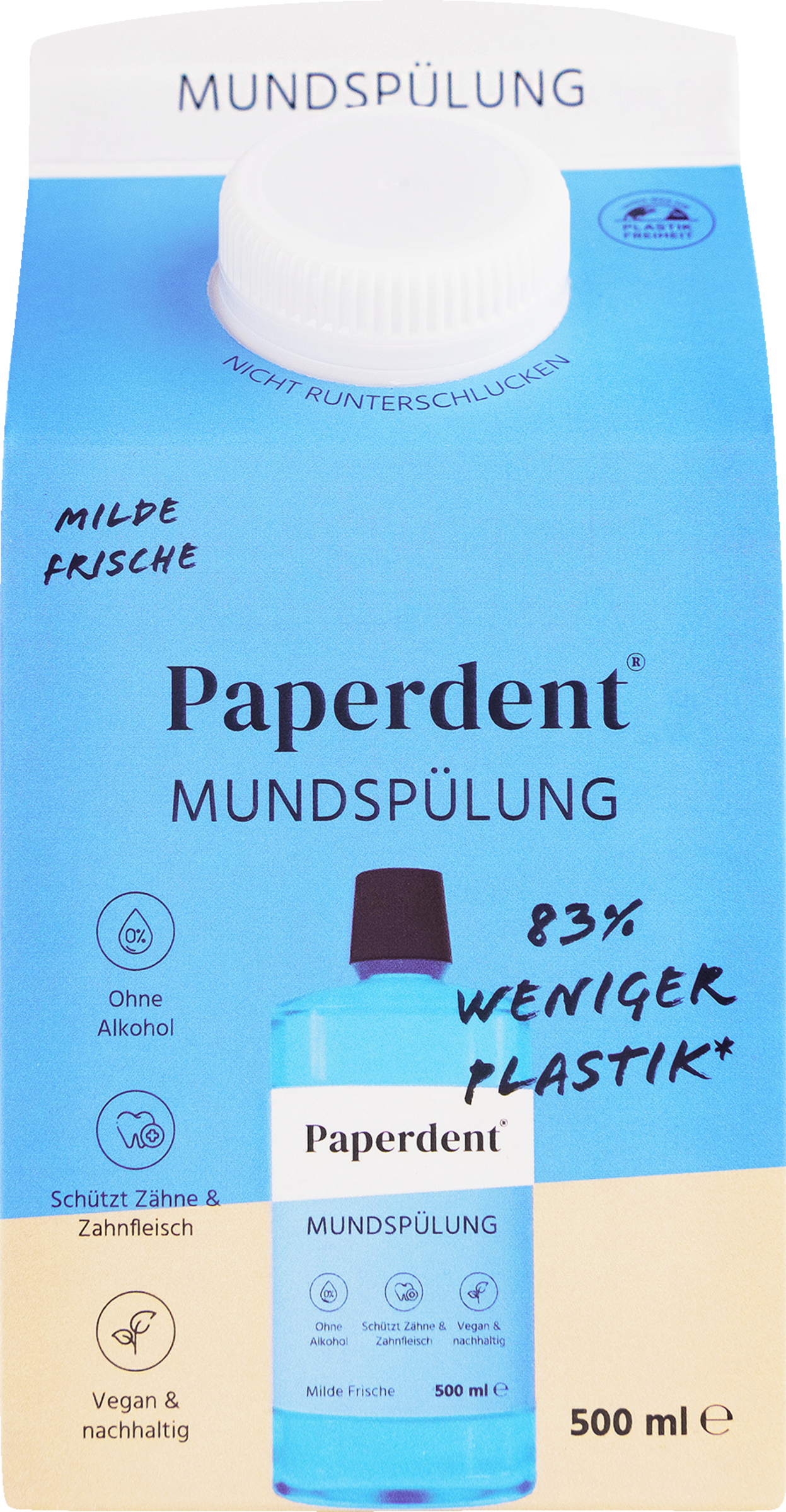 Paperdent Mundspülung Milde Frische