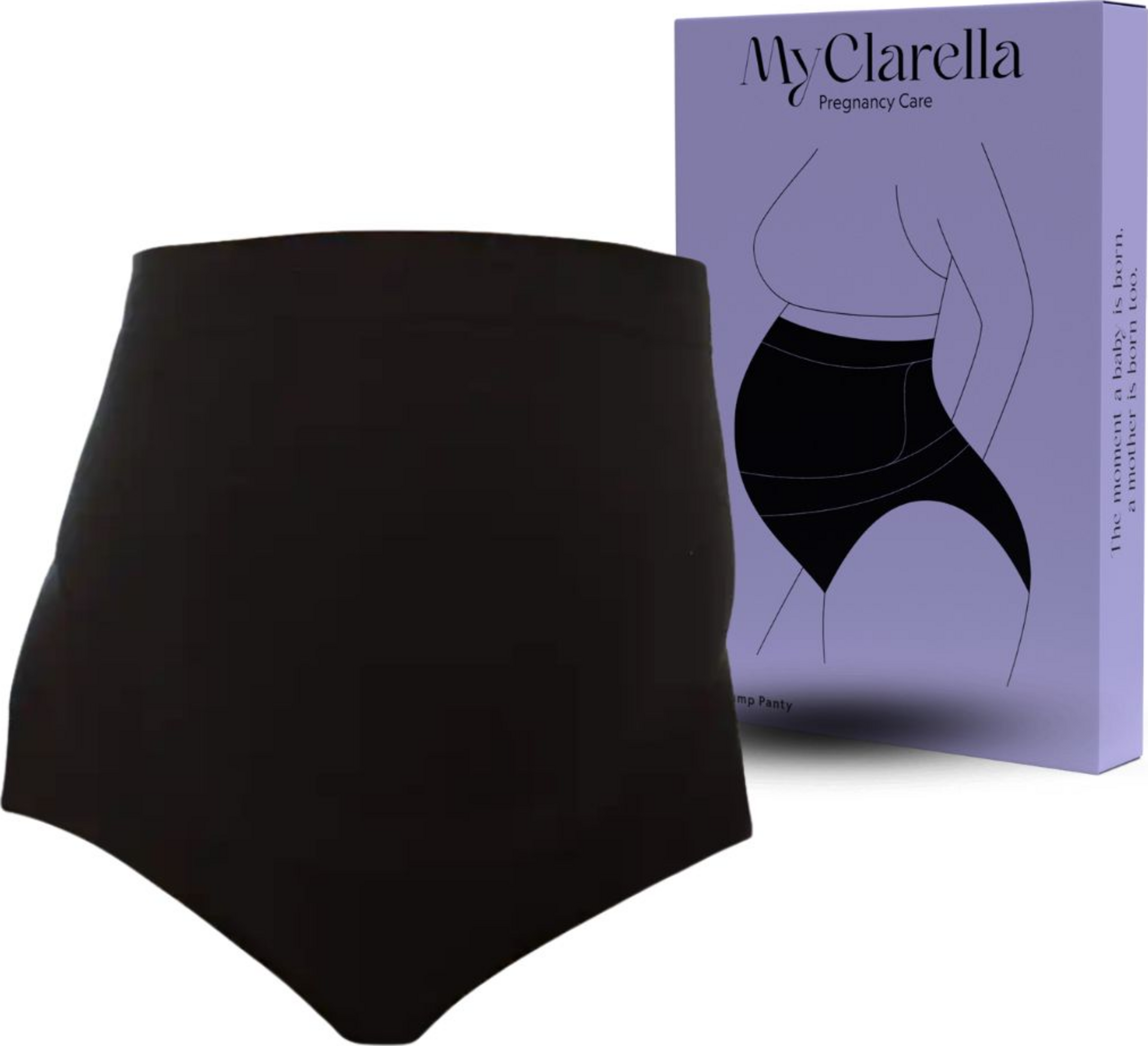 MyClarella Schwangerschaftsunterwäsche The Bump Panty Gr. L, schwarz