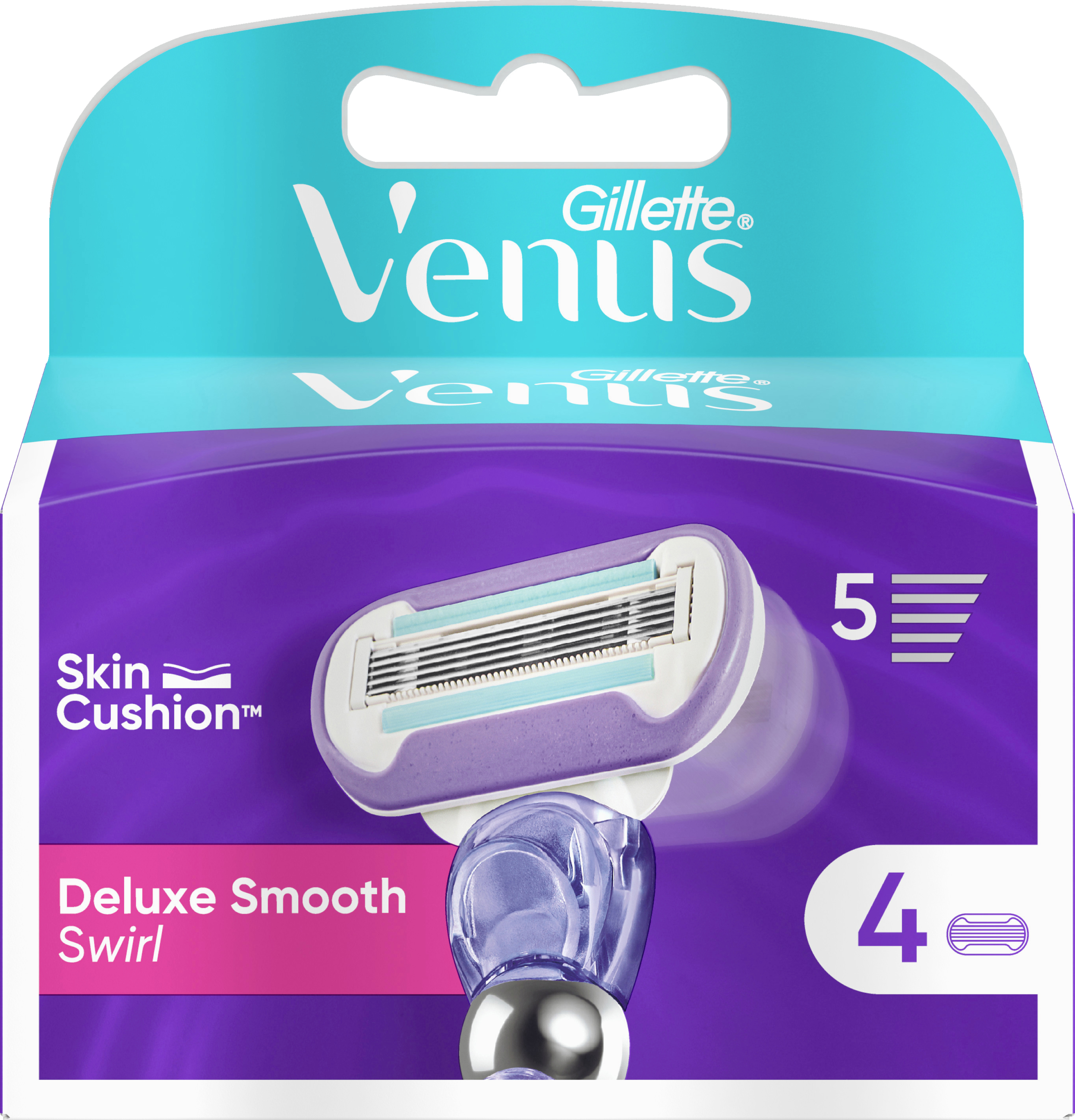 Gillette Venus Deluxe Smooth Swirl Rasierklingen online kaufen ...