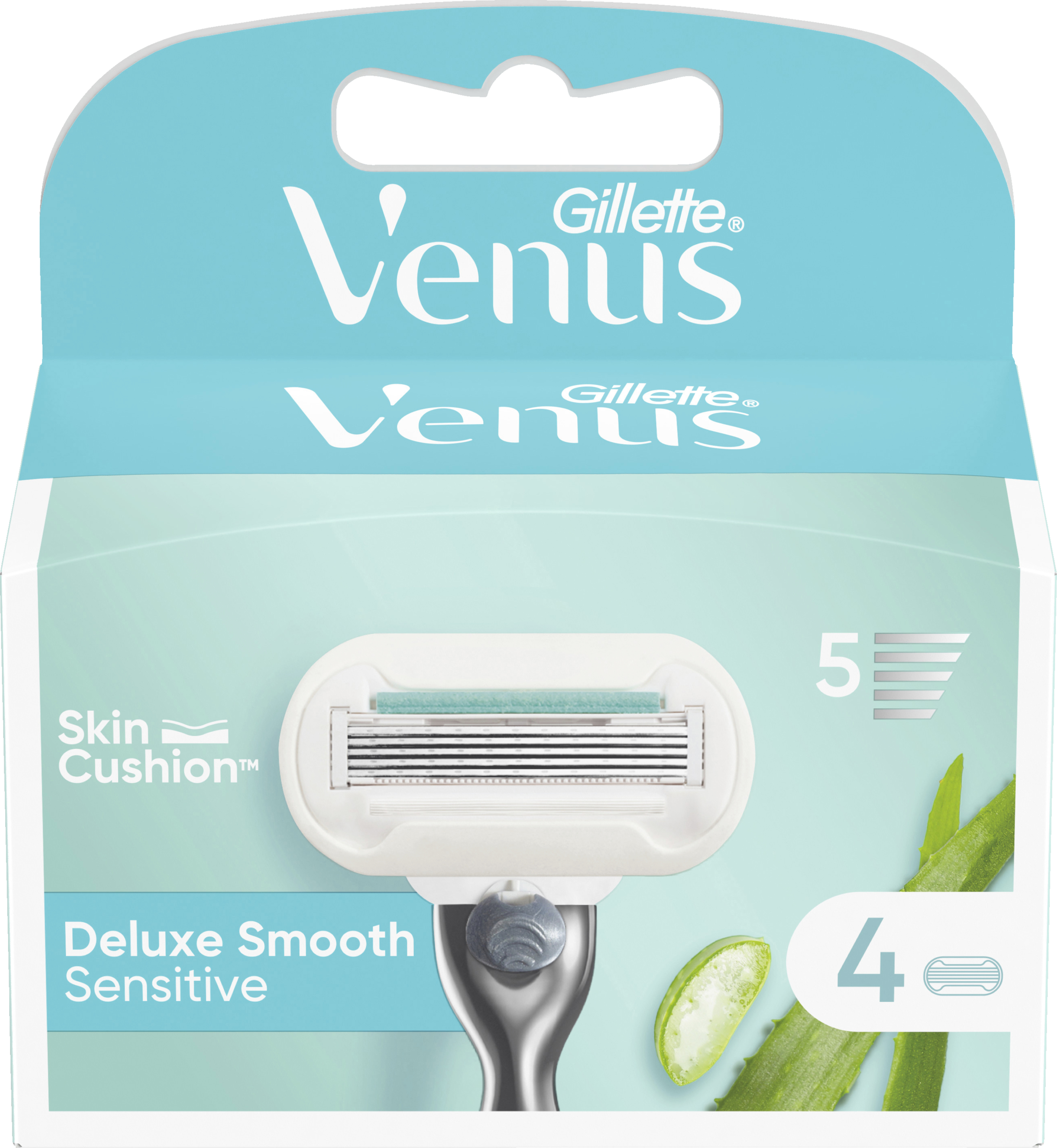 Gillette Venus Deluxe Smooth Sensitive Rasierklingen online kaufen ...