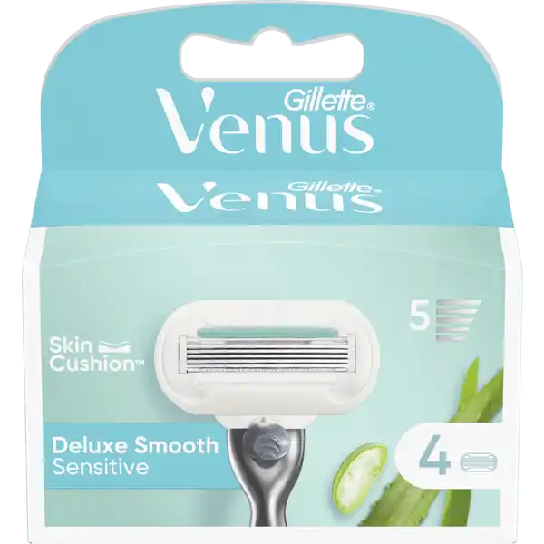 Gillette Venus Deluxe Smooth Sensitive Rasierklingen online kaufen ...