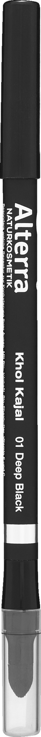 Alterra NATURKOSMETIK Khol Kajal 01 - Deep Black