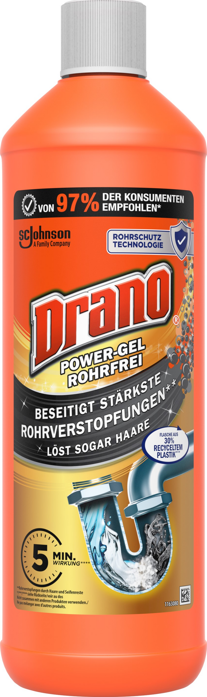 Drano Power-Gel Rohrfrei