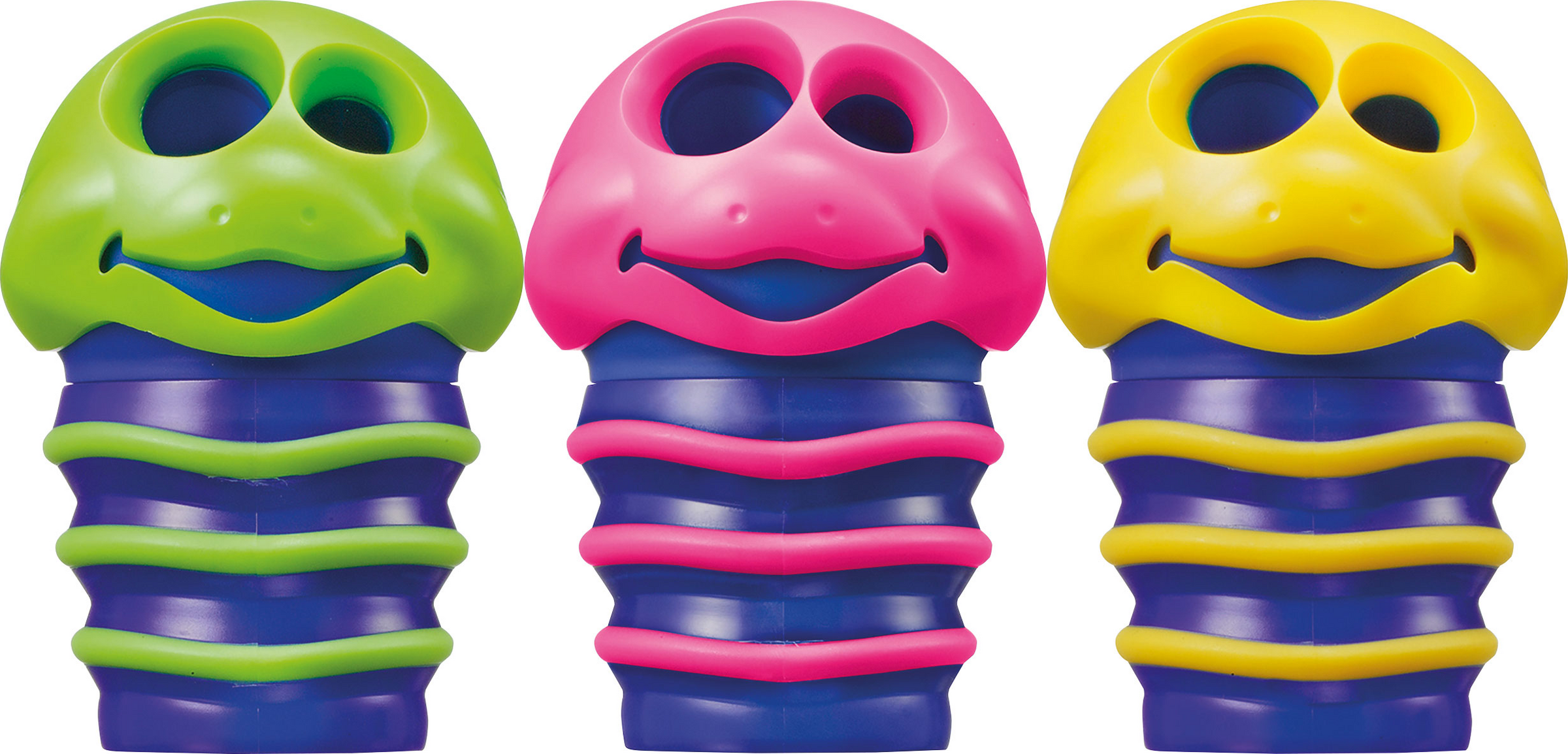 Maped Anspitzer CROC CROC Wurm für 2 Stiftgrößen mit Auffangdose