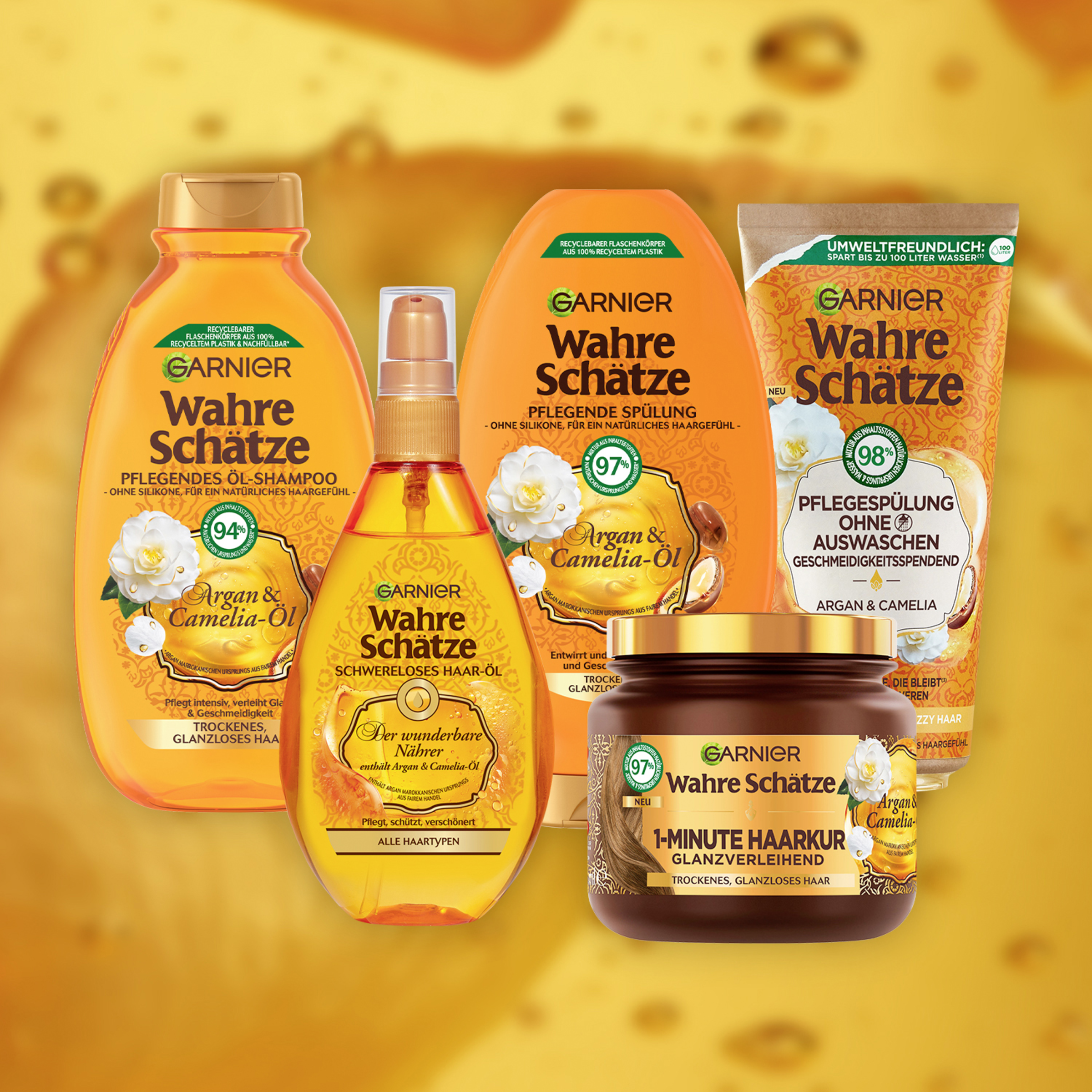 Garnier Wahre Schätze Pflegendes Shampoo Argan & CameliaÖl online