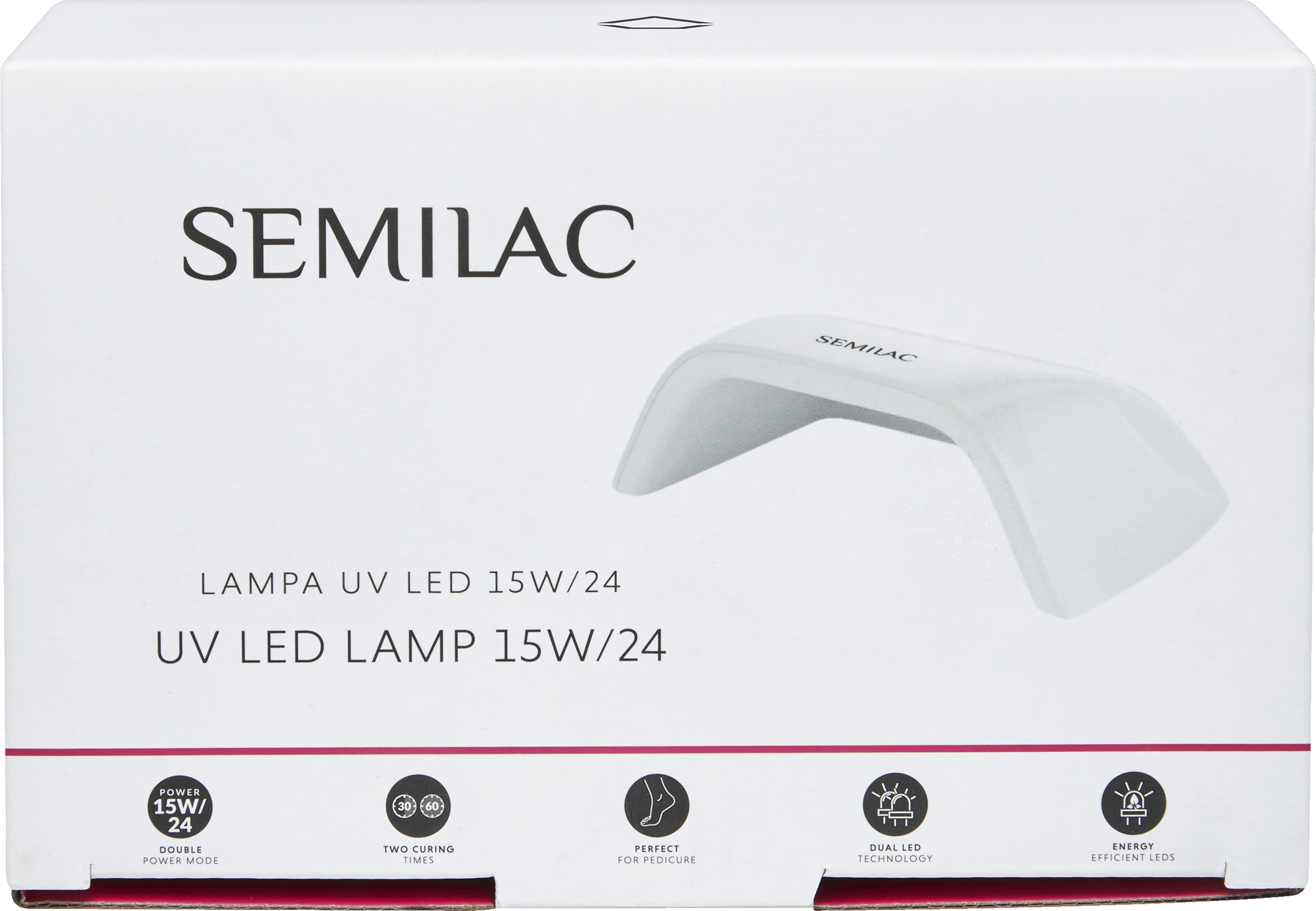 Semilac UV Lampe LED 15W/24