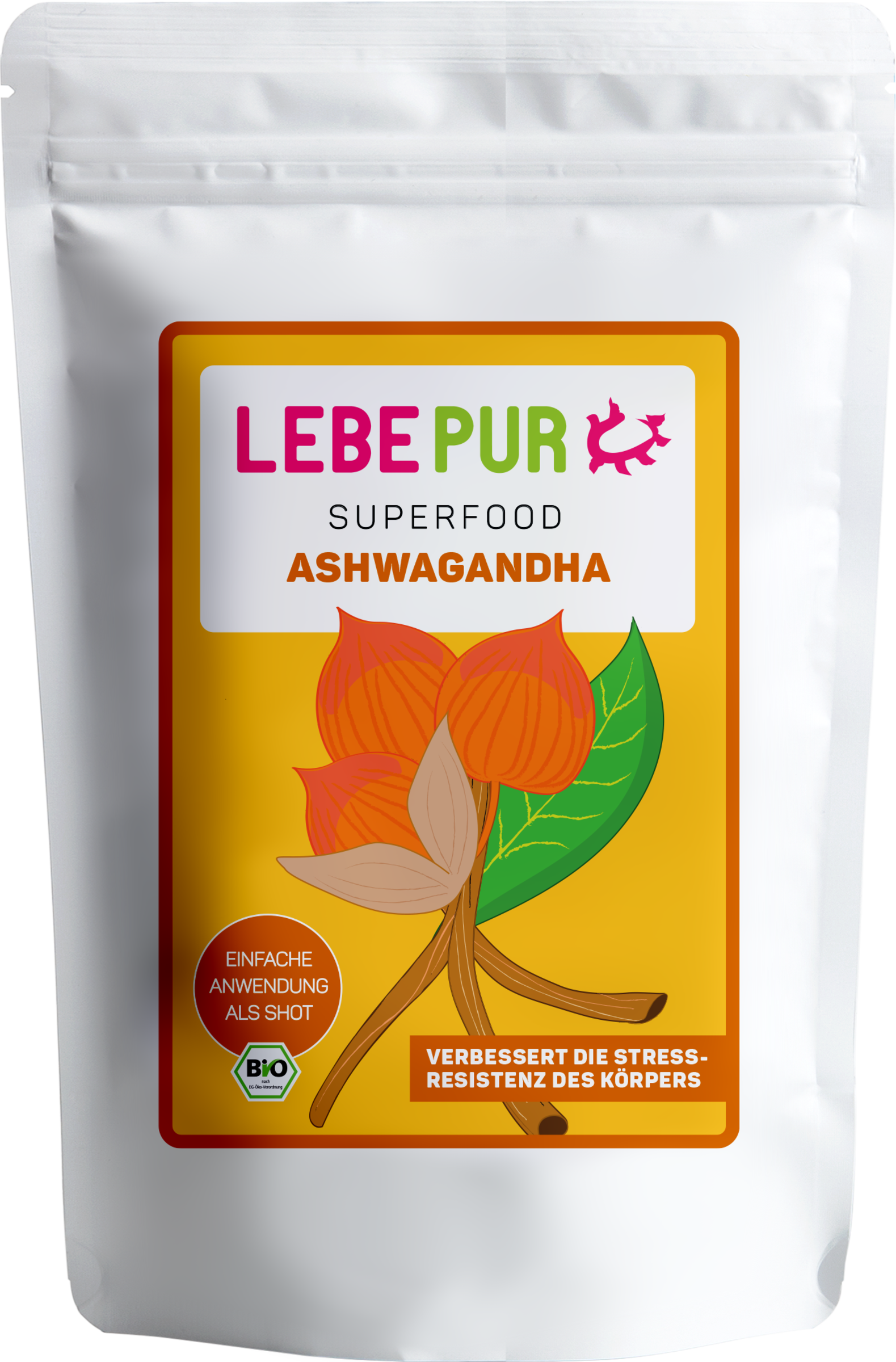 Lebepur Bio Ashwagandha Pulver