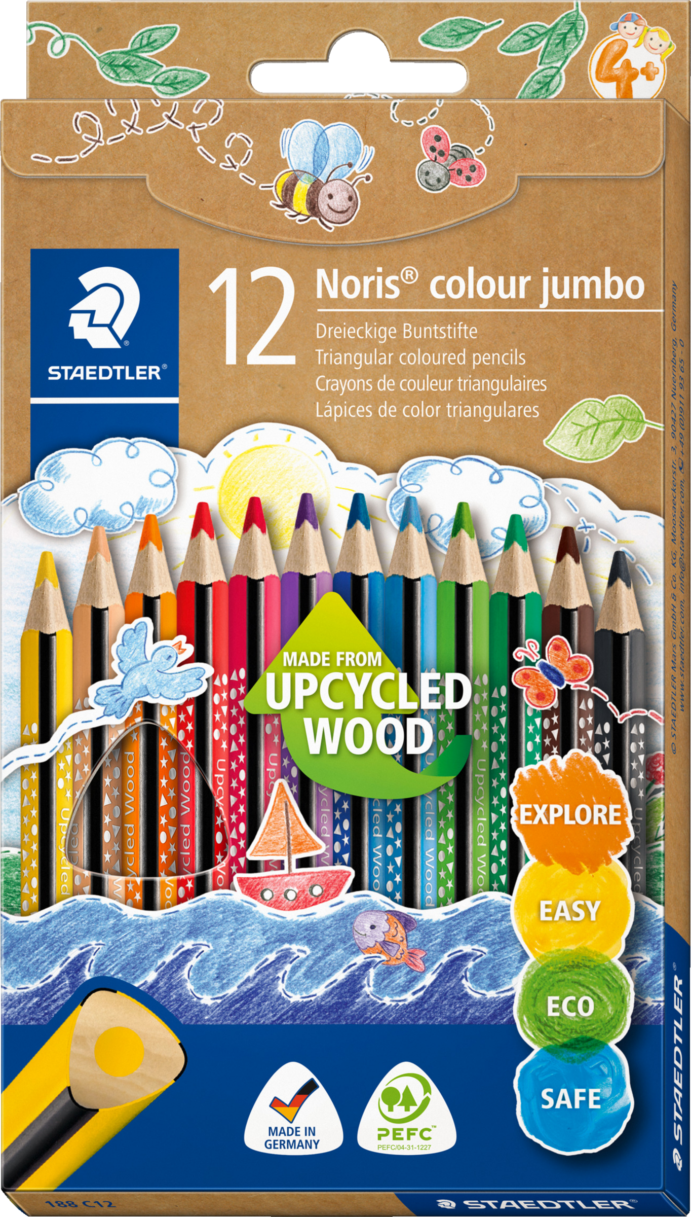 Staedtler Noris® colour jumbo 12er